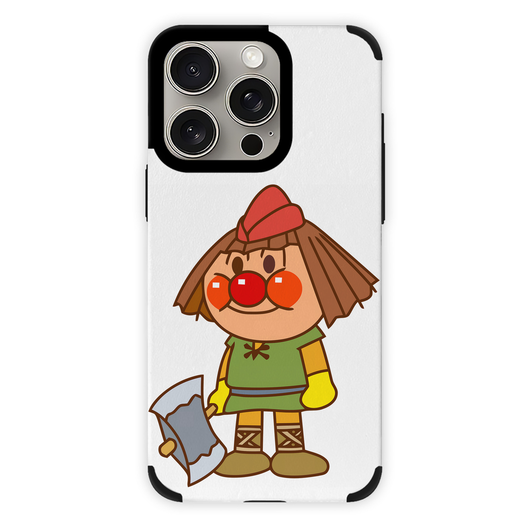 （画像用） アンパンマン Anpanman 【iPhone15ProMax対応】 PUレザー スマホケース 耐衝撃＆黄変防止