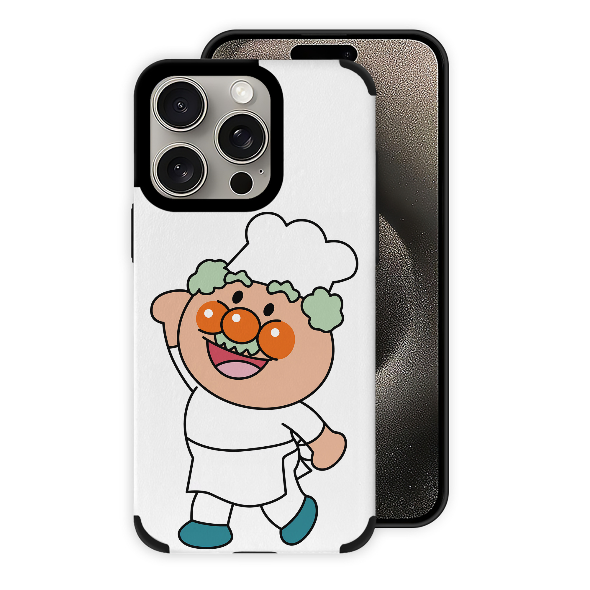 （画像用） アンパンマン Anpanman 【iPhone15ProMax対応】 PUレザー スマホケース 耐衝撃＆黄変防止