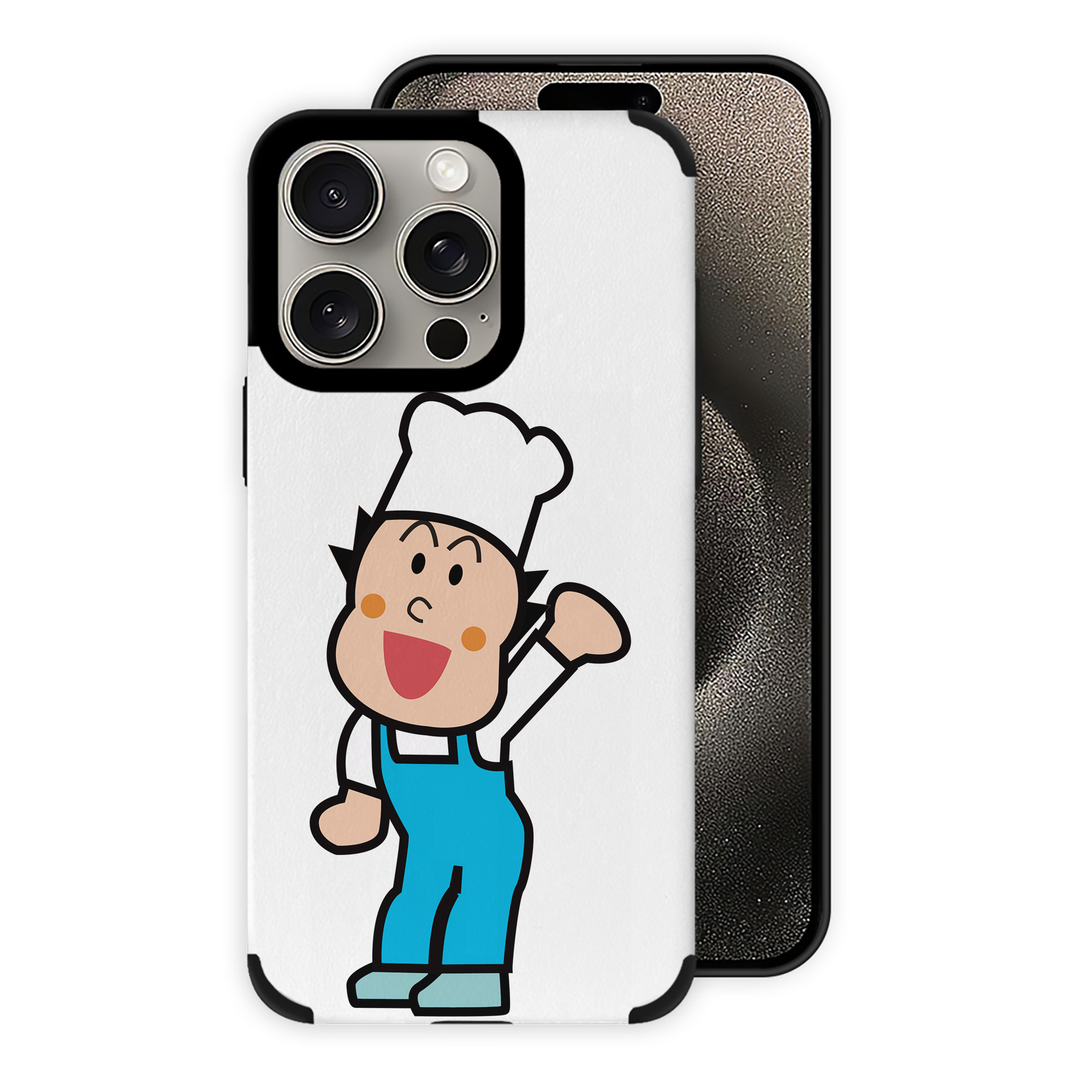 （画像用） アンパンマン Anpanman 【iPhone15ProMax対応】 PUレザー スマホケース 耐衝撃＆黄変防止