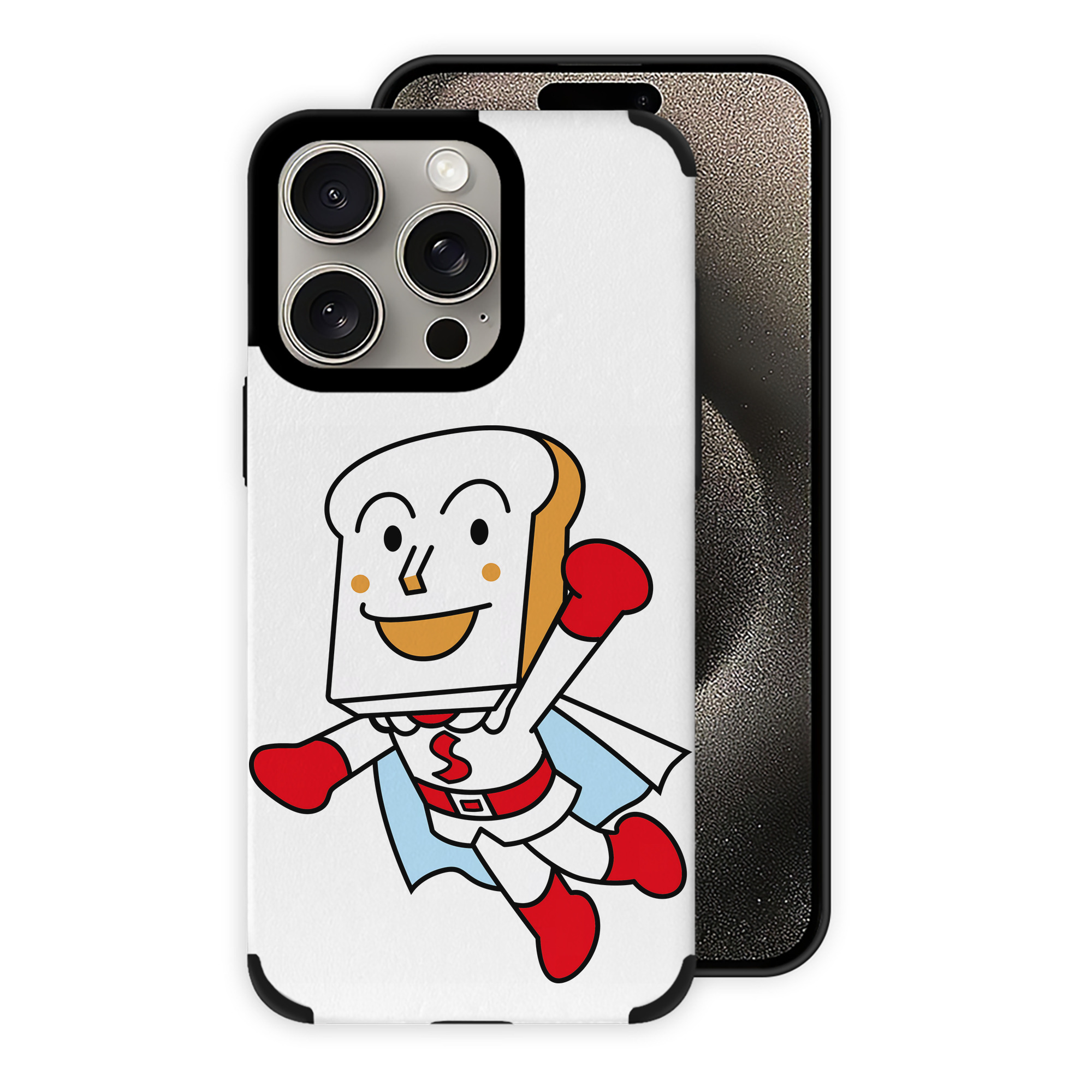 （画像用） アンパンマン Anpanman 【iPhone15ProMax対応】 PUレザー スマホケース 耐衝撃＆黄変防止