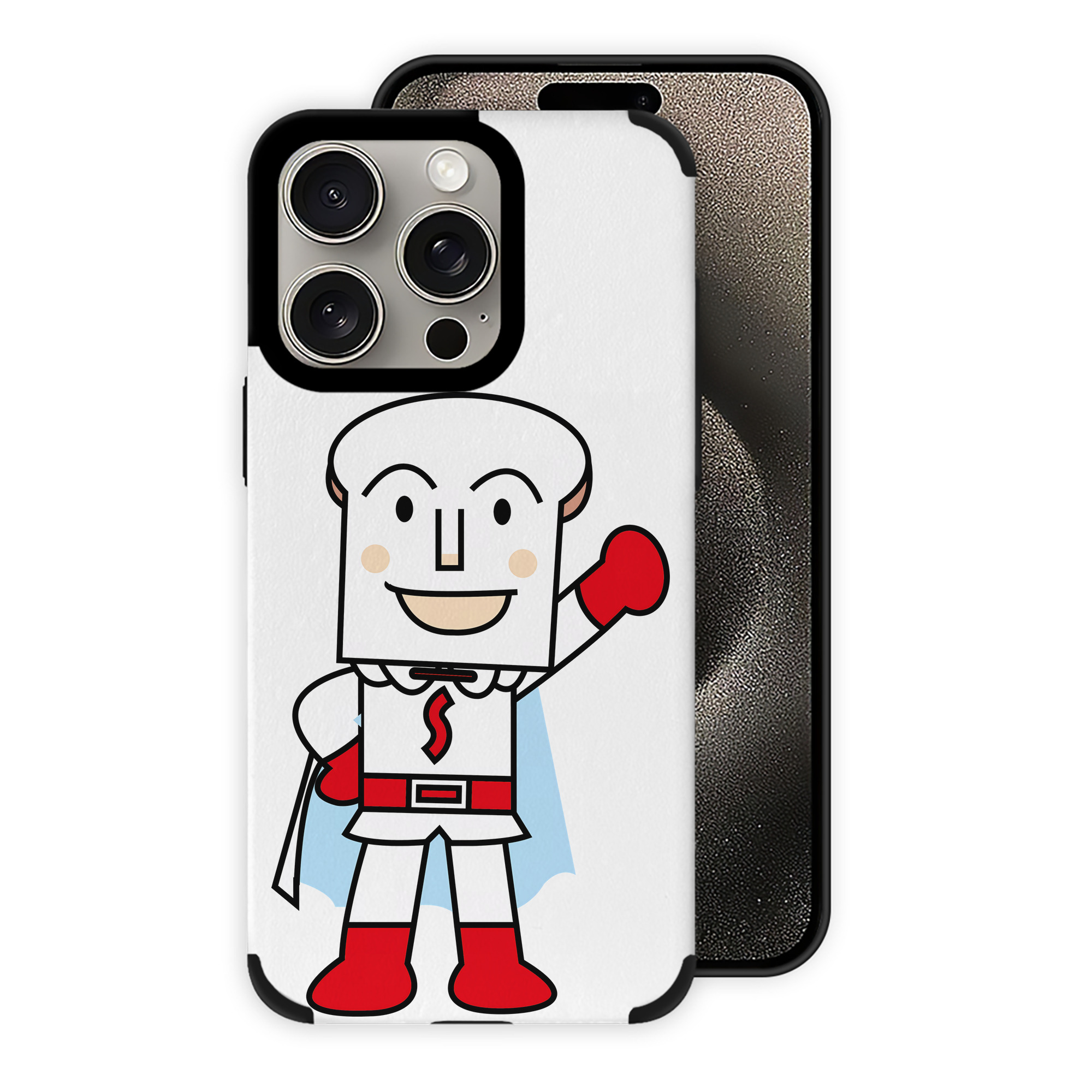 （画像用） アンパンマン Anpanman 【iPhone15ProMax対応】 PUレザー スマホケース 耐衝撃＆黄変防止