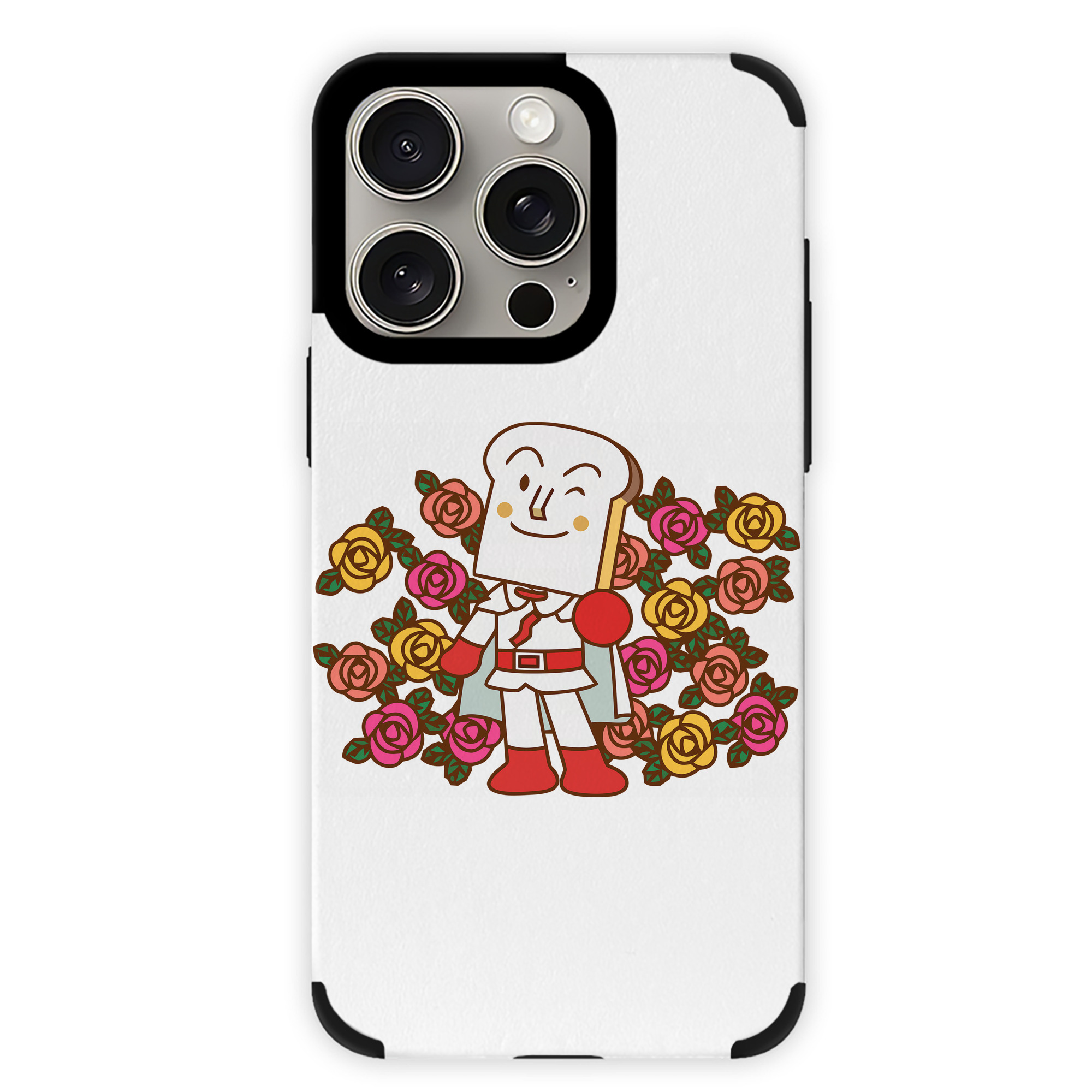 （画像用） アンパンマン Anpanman 【iPhone15ProMax対応】 PUレザー スマホケース 耐衝撃＆黄変防止