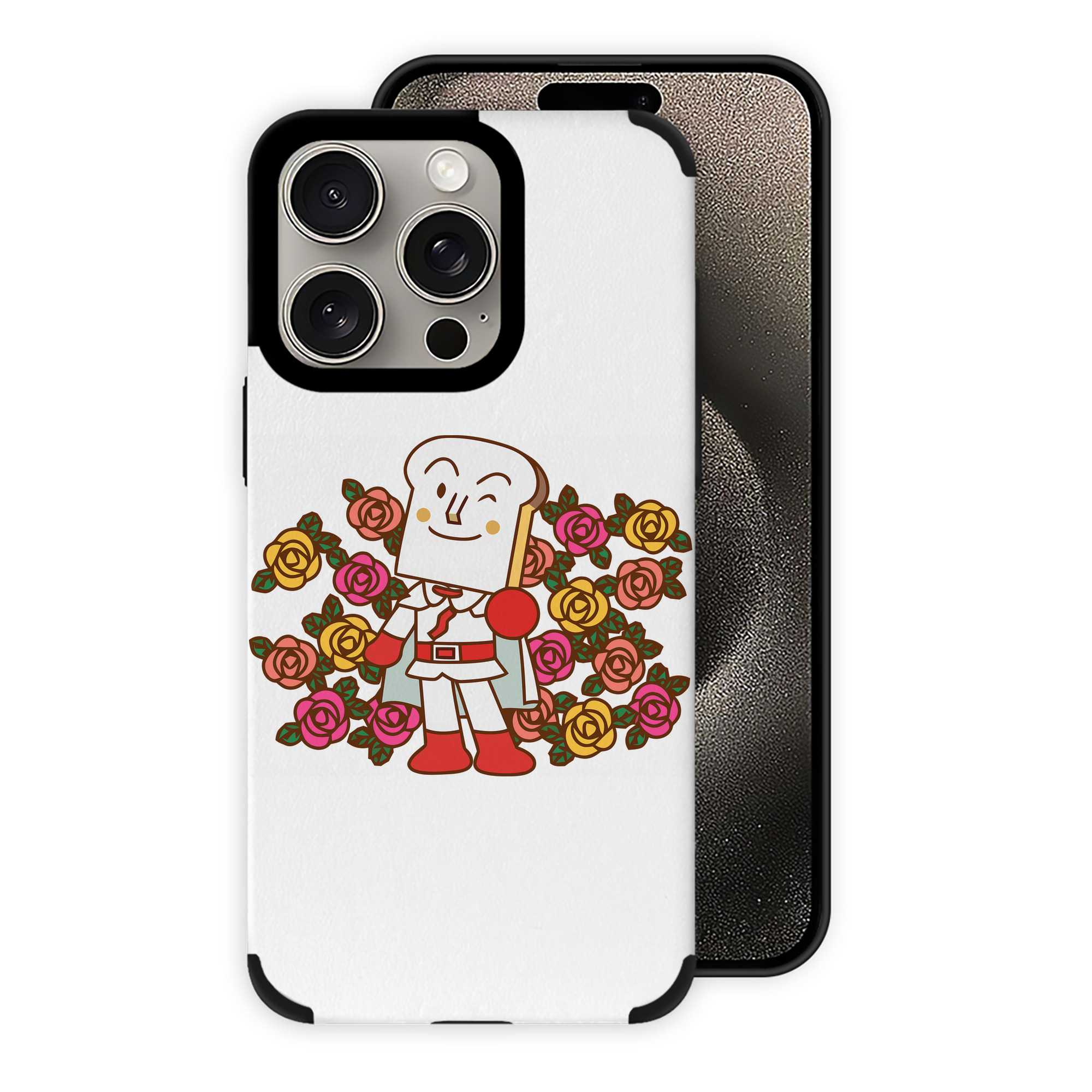 （画像用） アンパンマン Anpanman 【iPhone15ProMax対応】 PUレザー スマホケース 耐衝撃＆黄変防止