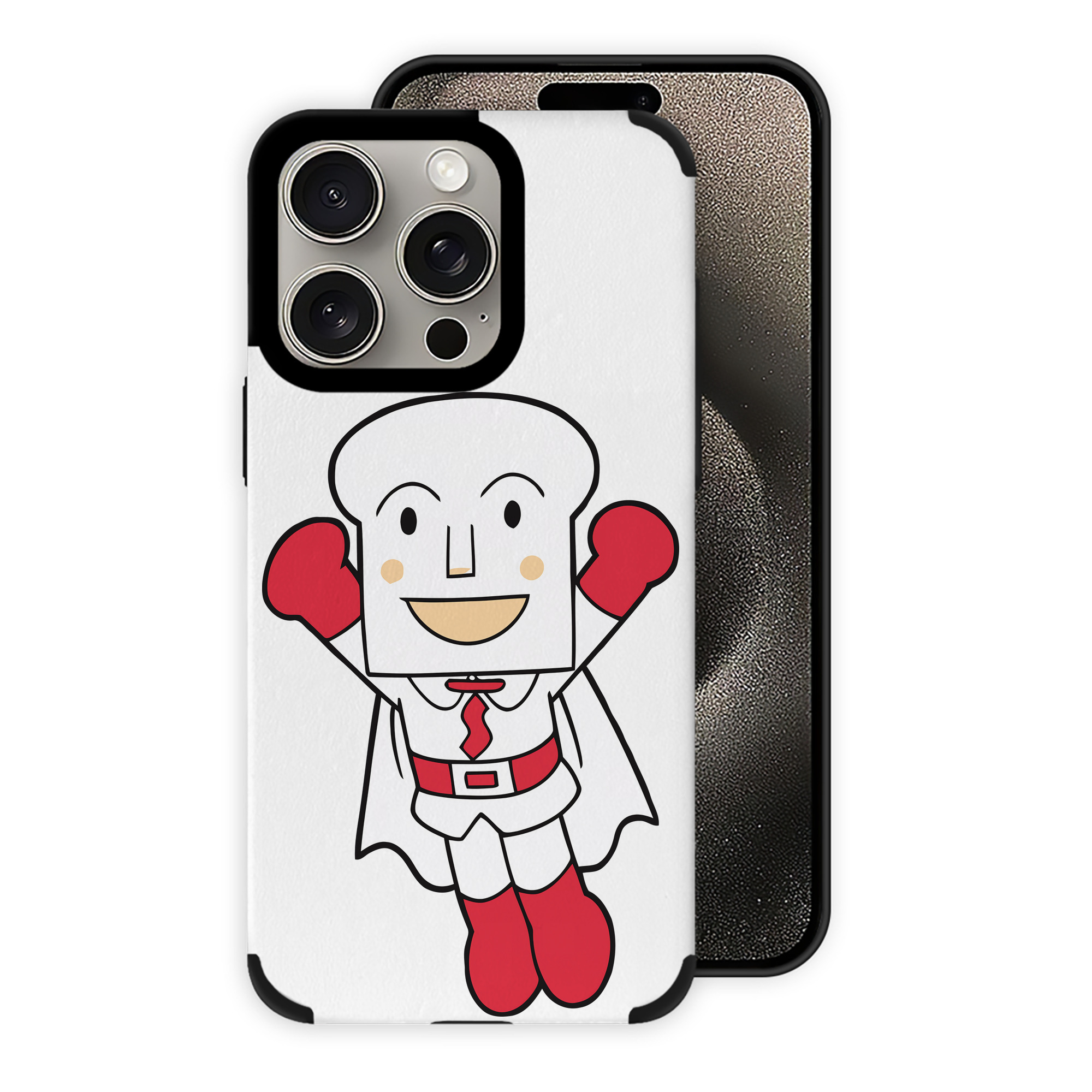 （画像用） アンパンマン Anpanman 【iPhone15ProMax対応】 PUレザー スマホケース 耐衝撃＆黄変防止