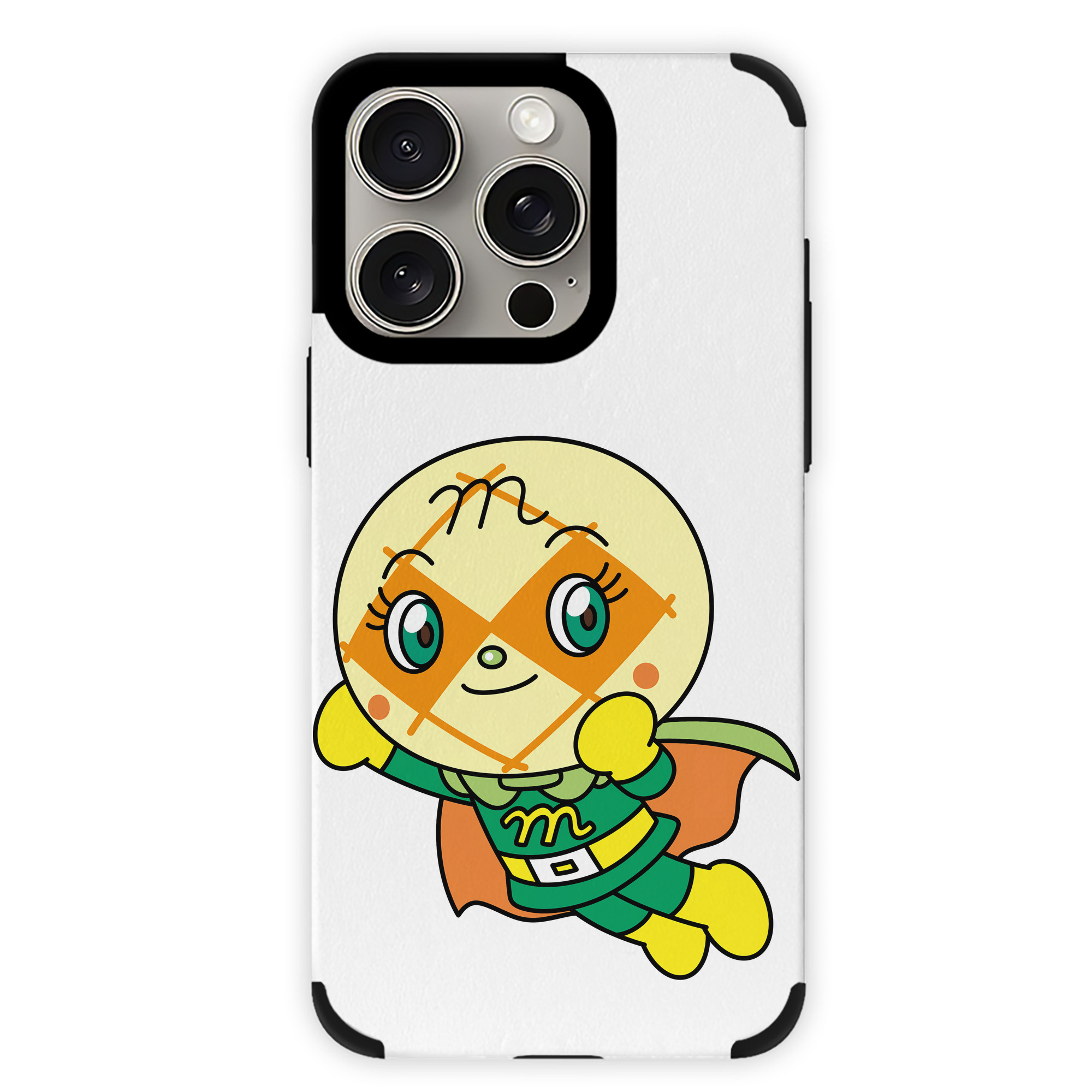 （画像用） アンパンマン Anpanman 【iPhone15ProMax対応】 PUレザー スマホケース 耐衝撃＆黄変防止