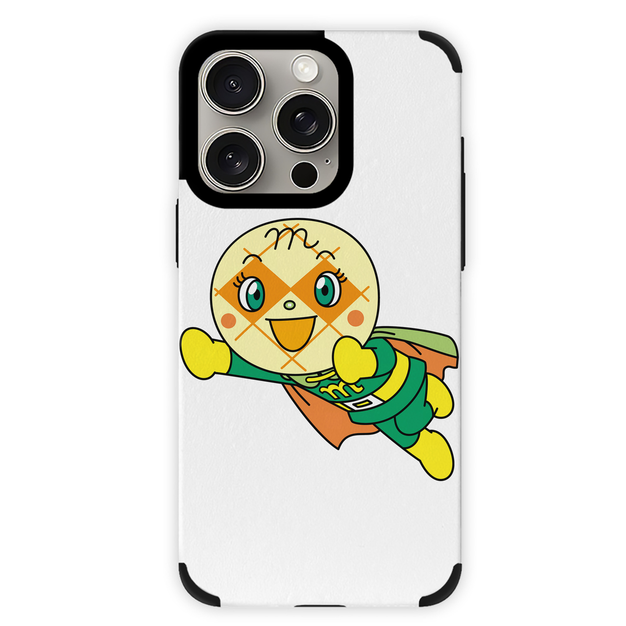（画像用） アンパンマン Anpanman 【iPhone15ProMax対応】 PUレザー スマホケース 耐衝撃＆黄変防止