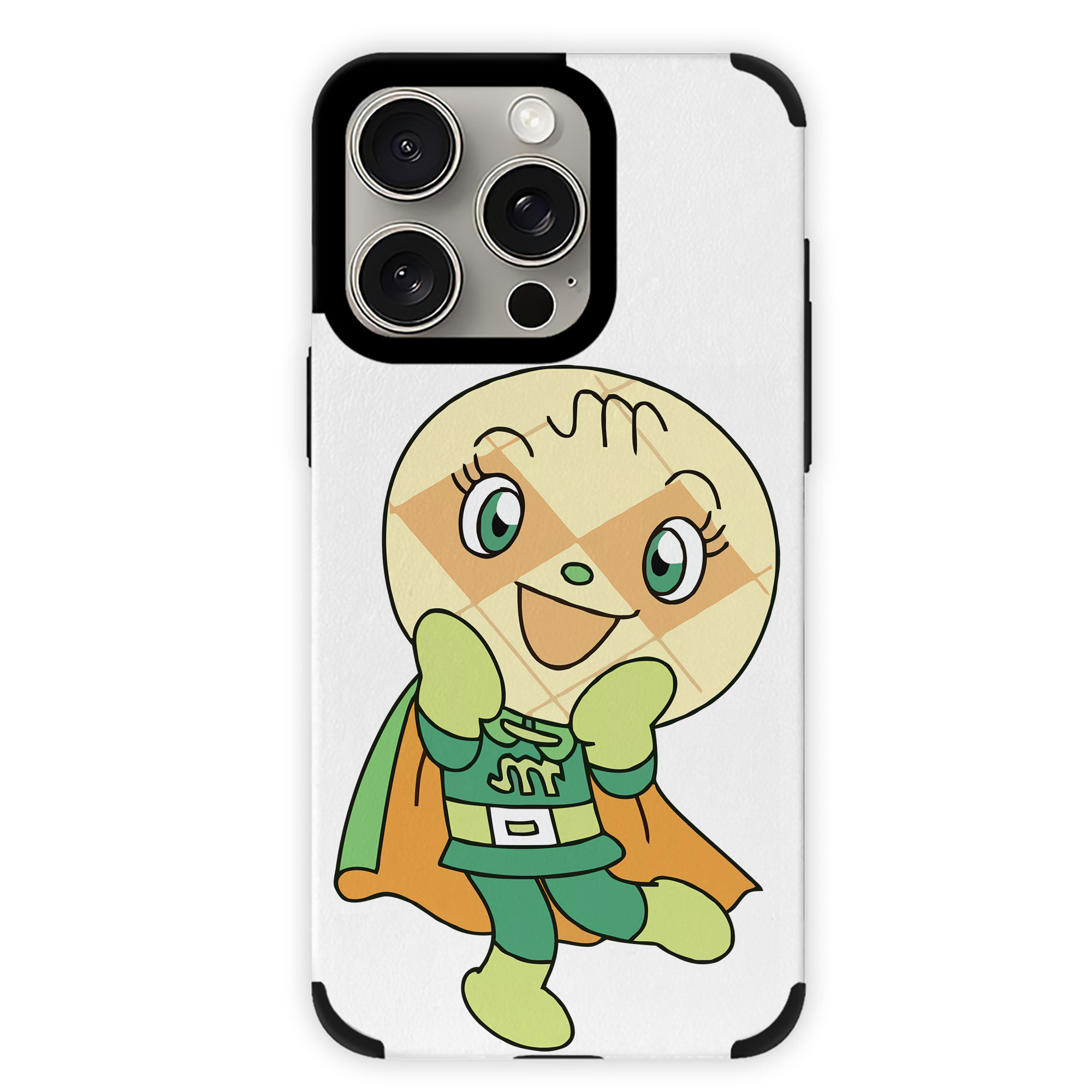 （画像用） アンパンマン Anpanman 【iPhone15ProMax対応】 PUレザー スマホケース 耐衝撃＆黄変防止