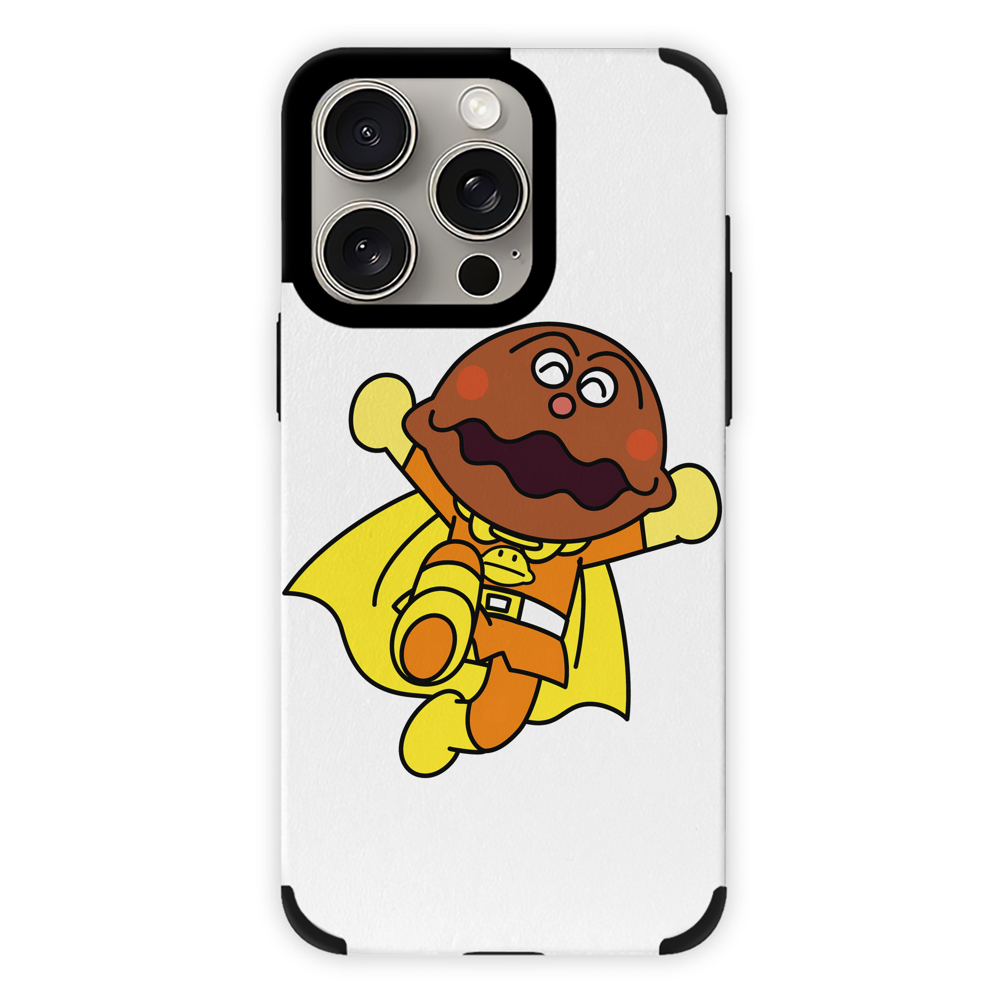 （画像用） アンパンマン Anpanman 【iPhone15ProMax対応】 PUレザー スマホケース 耐衝撃＆黄変防止