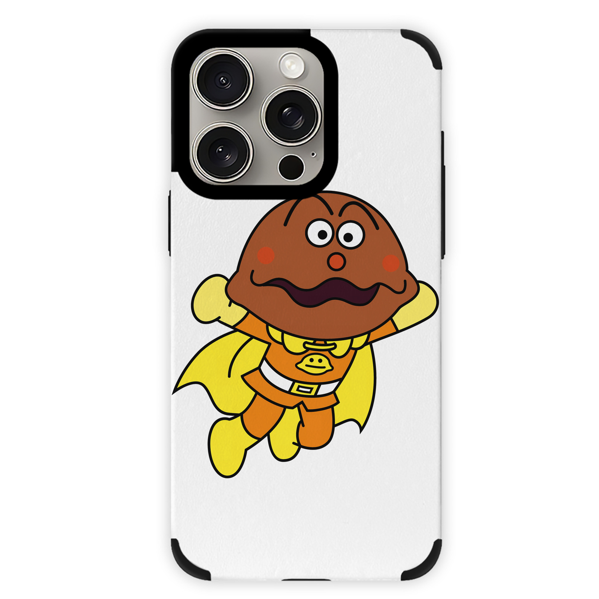 （画像用） アンパンマン Anpanman 【iPhone15ProMax対応】 PUレザー スマホケース 耐衝撃＆黄変防止