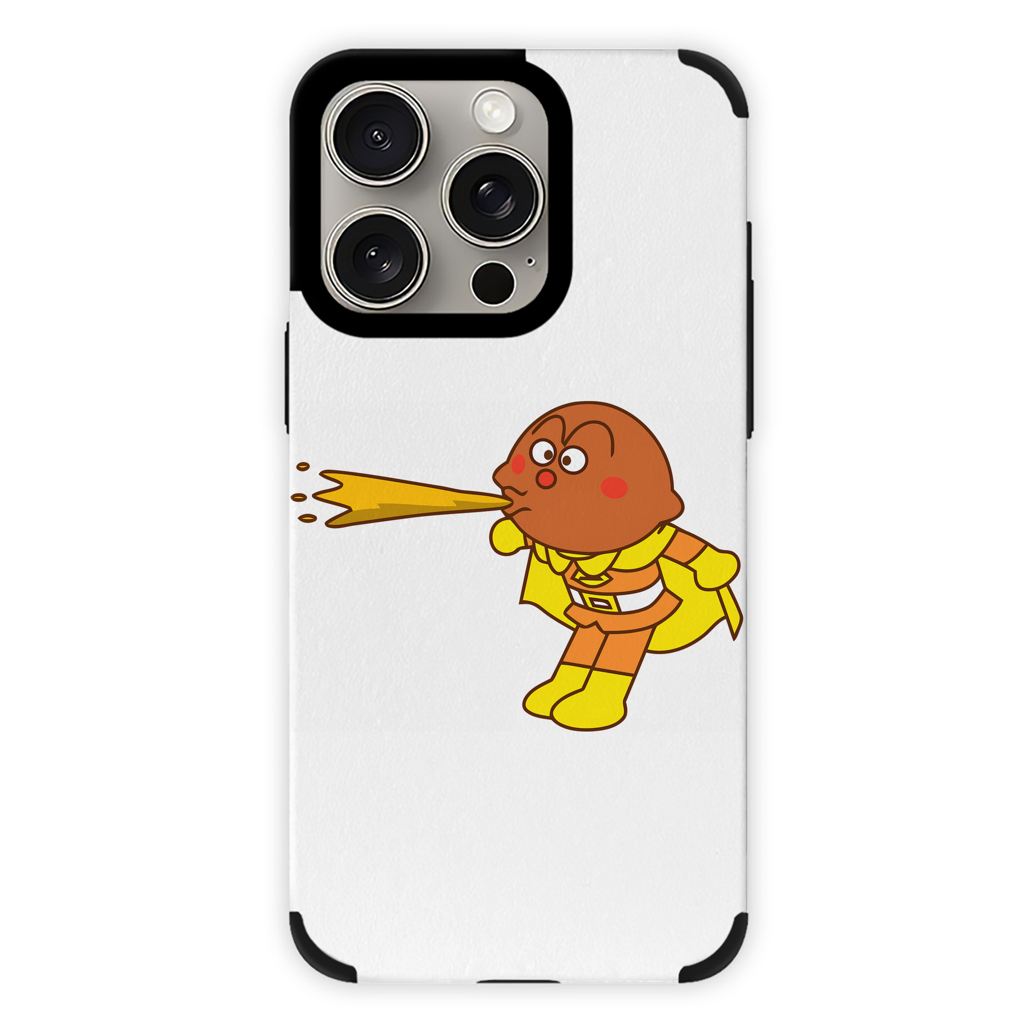 （画像用） アンパンマン Anpanman 【iPhone15ProMax対応】 PUレザー スマホケース 耐衝撃＆黄変防止
