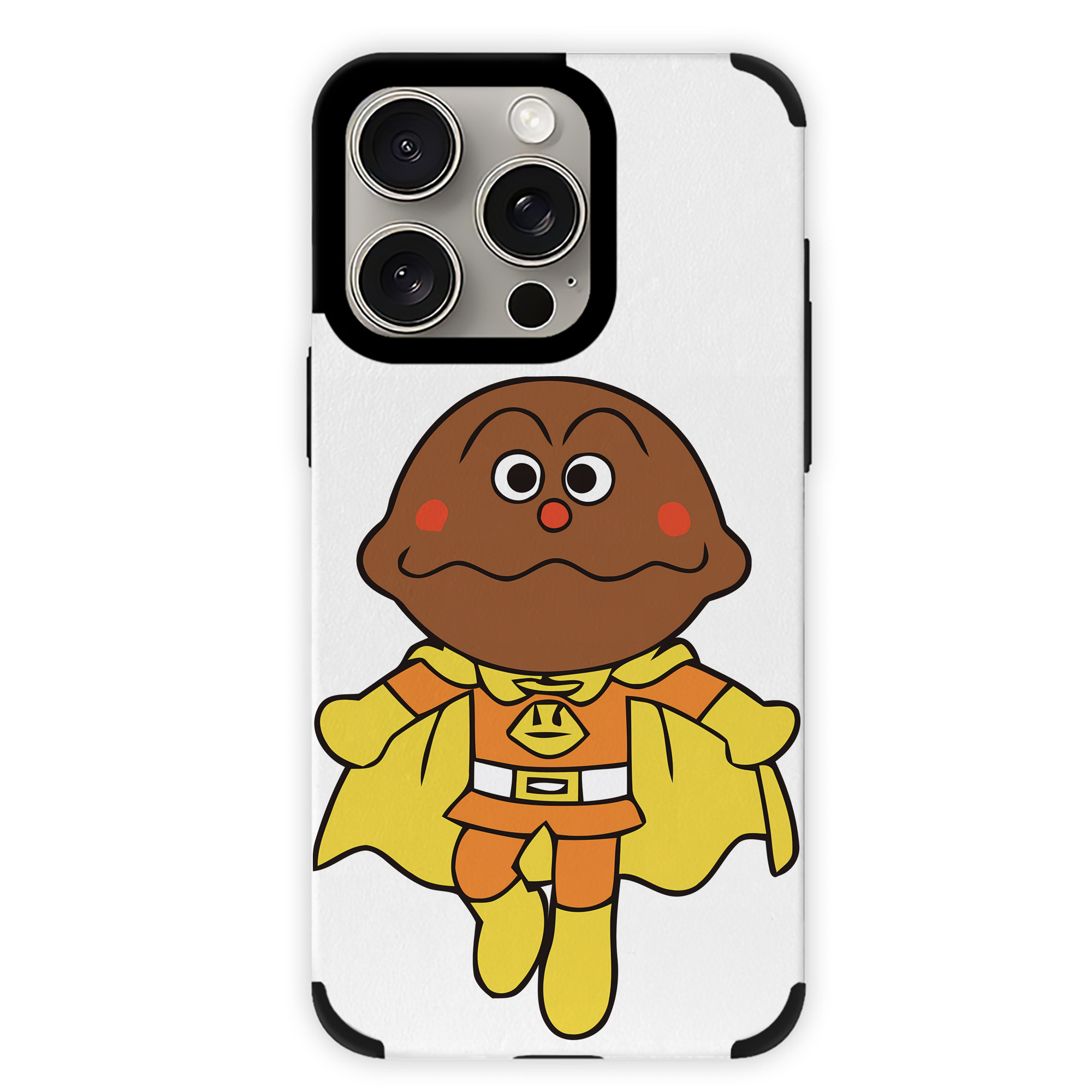 （画像用） アンパンマン Anpanman 【iPhone15ProMax対応】 PUレザー スマホケース 耐衝撃＆黄変防止