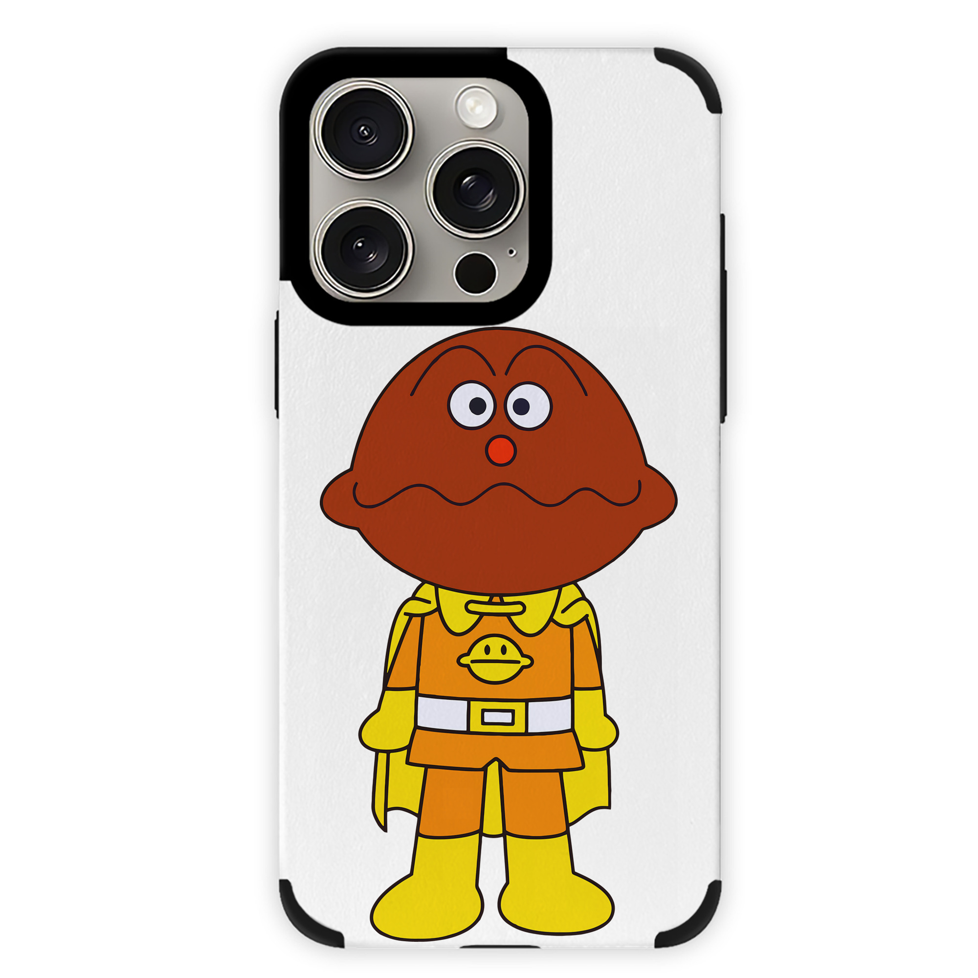 （画像用） アンパンマン Anpanman 【iPhone15ProMax対応】 PUレザー スマホケース 耐衝撃＆黄変防止