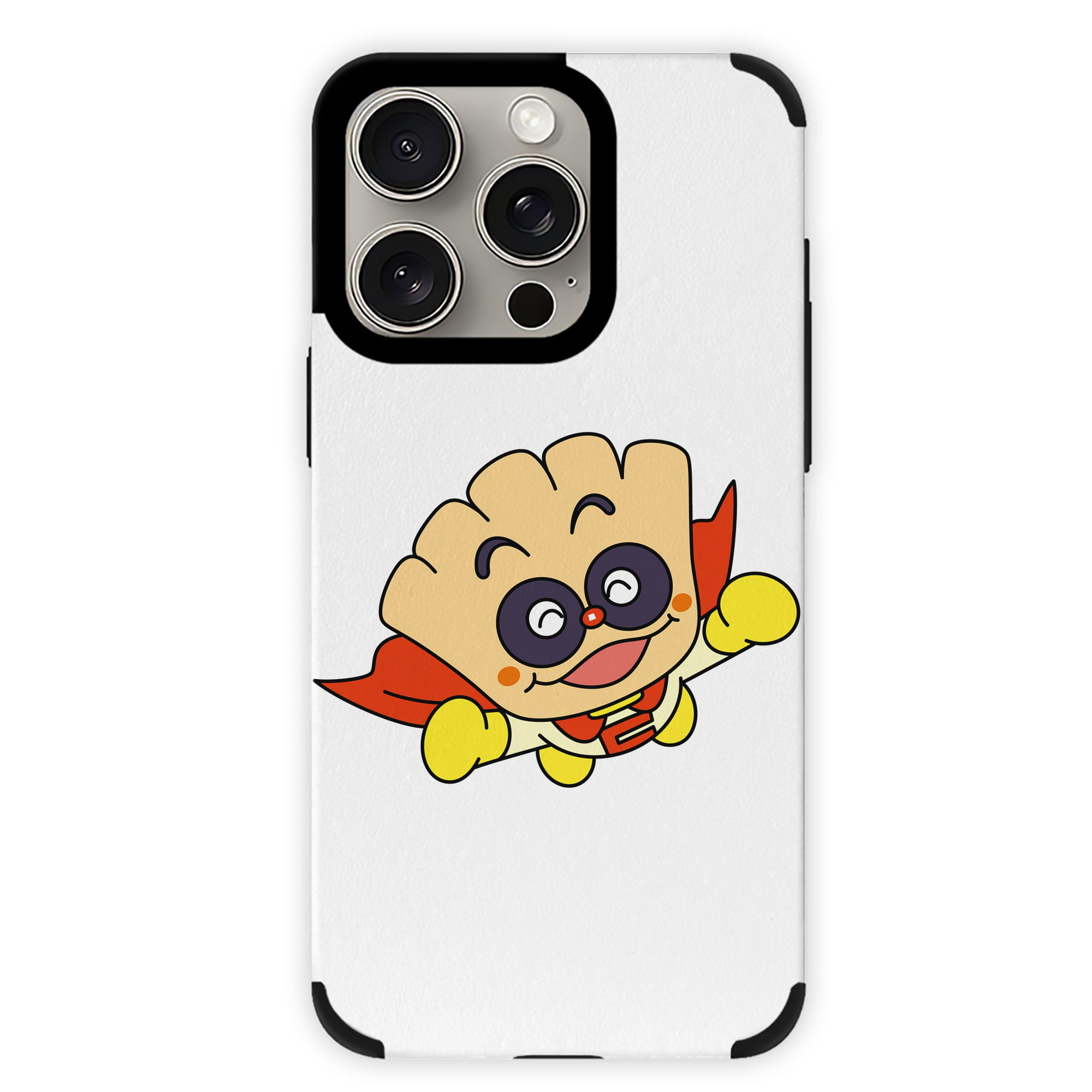 （画像用） アンパンマン Anpanman 【iPhone15ProMax対応】 PUレザー スマホケース 耐衝撃＆黄変防止