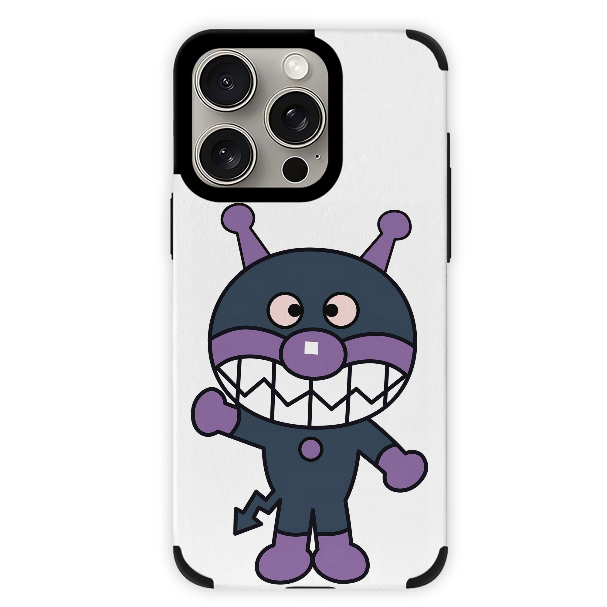 （画像用） アンパンマン Anpanman 【iPhone15ProMax対応】 PUレザー スマホケース 耐衝撃＆黄変防止
