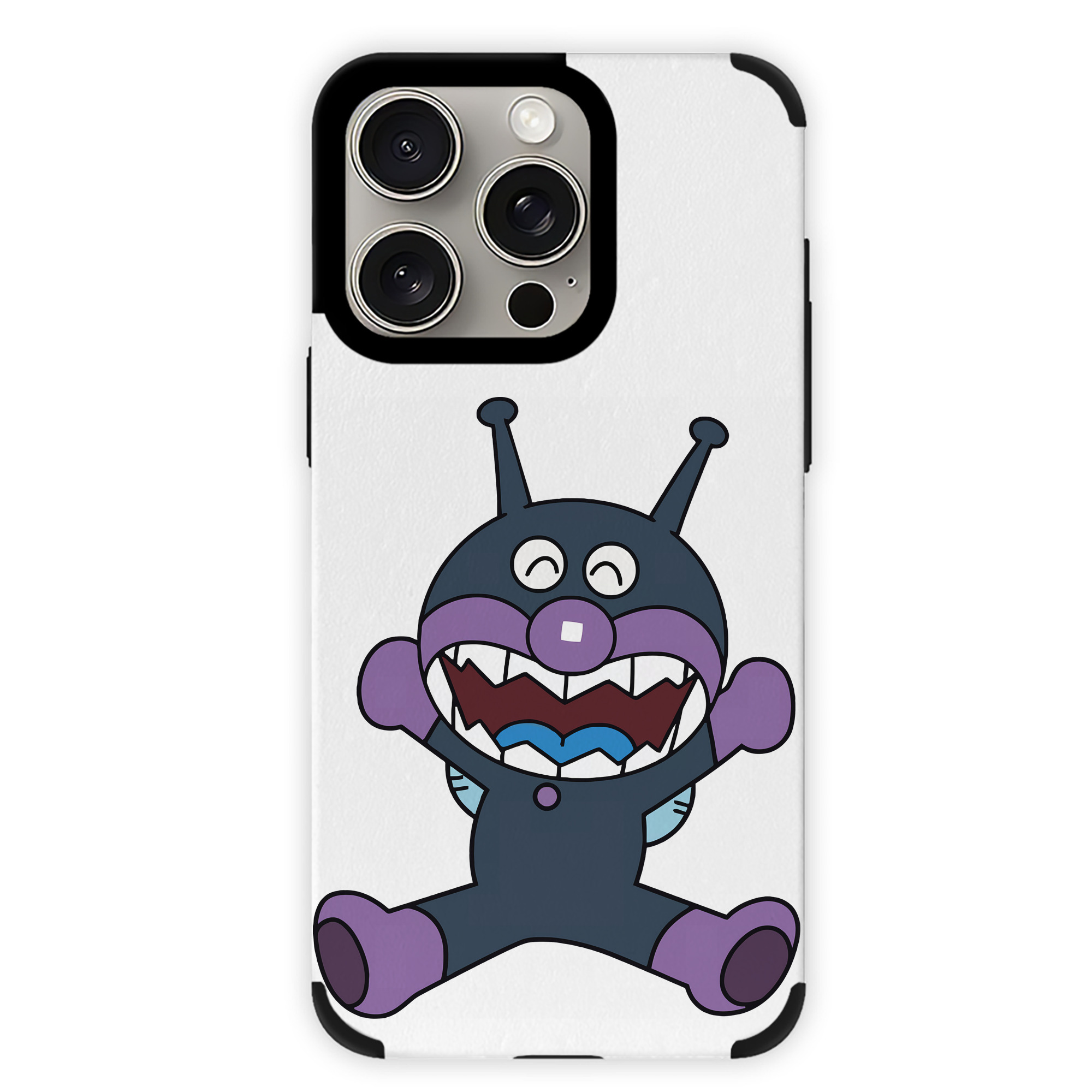 （画像用） アンパンマン Anpanman 【iPhone15ProMax対応】 PUレザー スマホケース 耐衝撃＆黄変防止