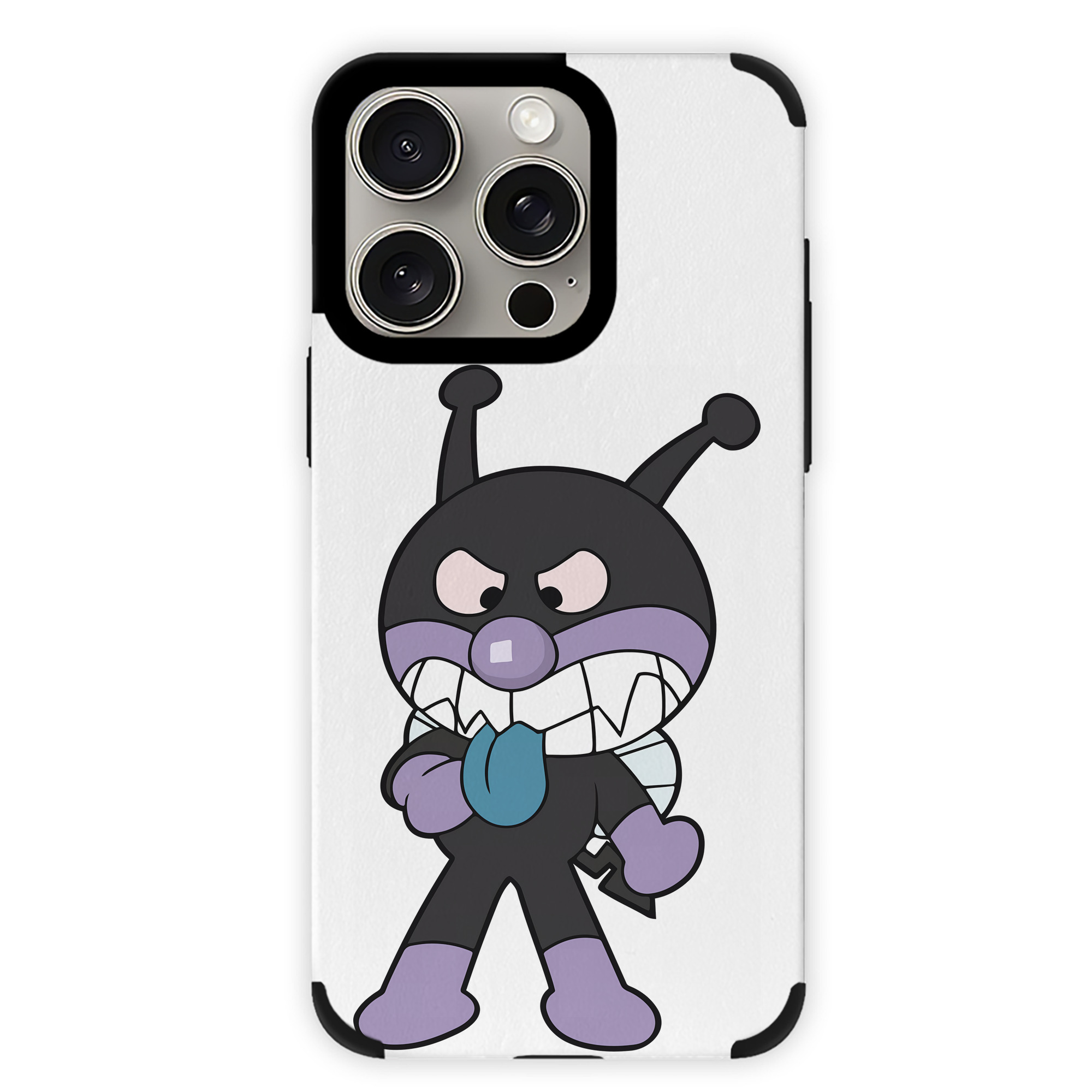 （画像用） アンパンマン Anpanman 【iPhone15ProMax対応】 PUレザー スマホケース 耐衝撃＆黄変防止