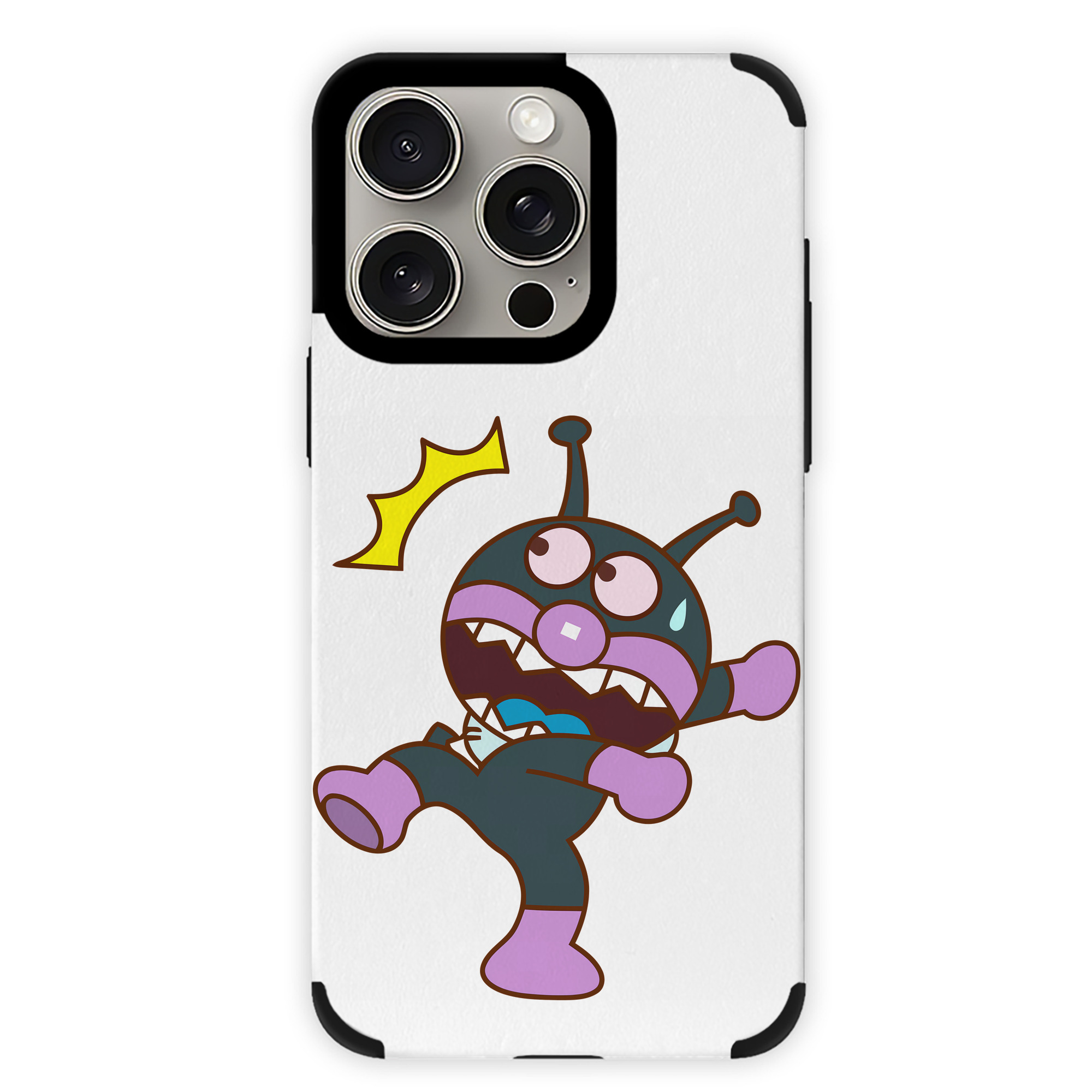 （画像用） アンパンマン Anpanman 【iPhone15ProMax対応】 PUレザー スマホケース 耐衝撃＆黄変防止