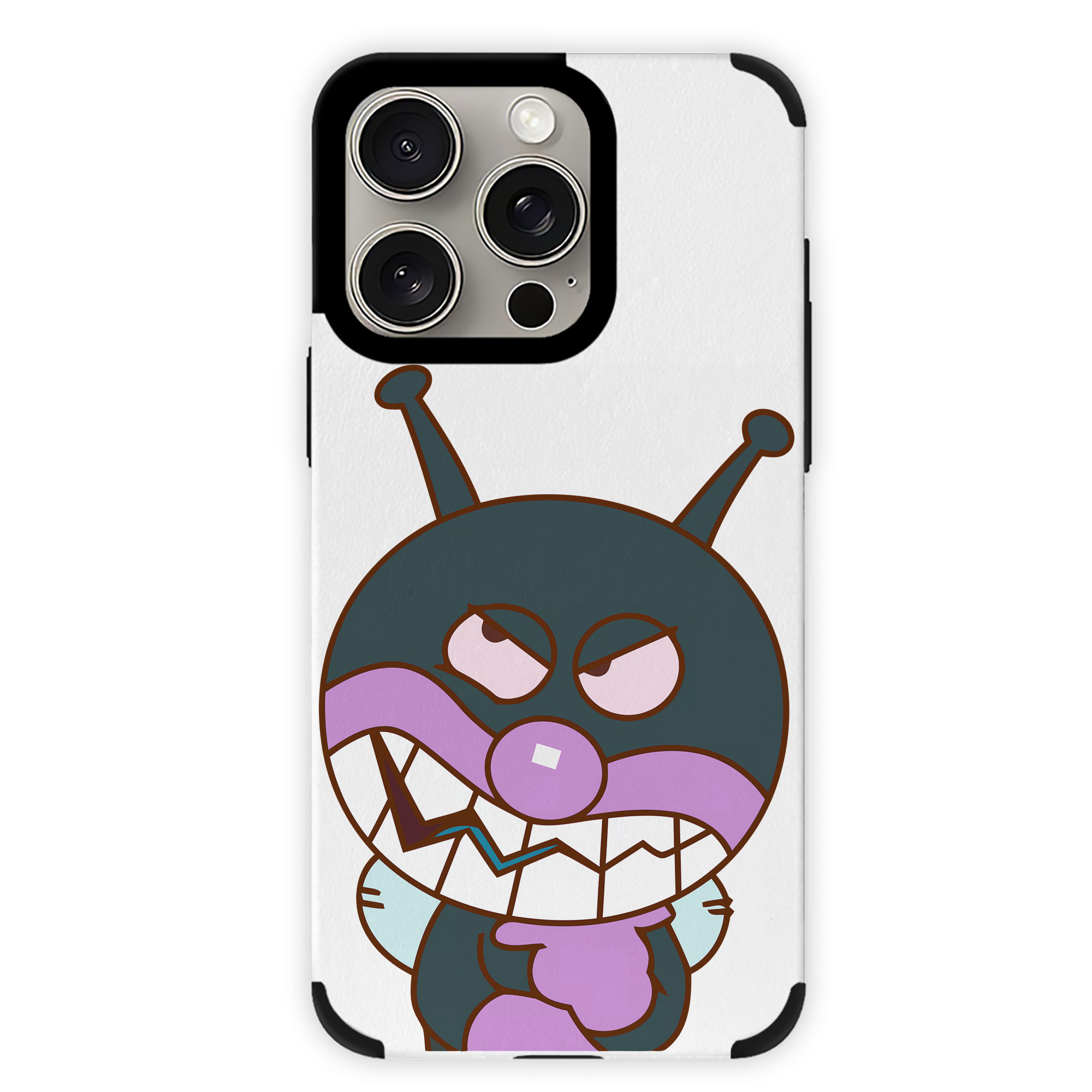 （画像用） アンパンマン Anpanman 【iPhone15ProMax対応】 PUレザー スマホケース 耐衝撃＆黄変防止