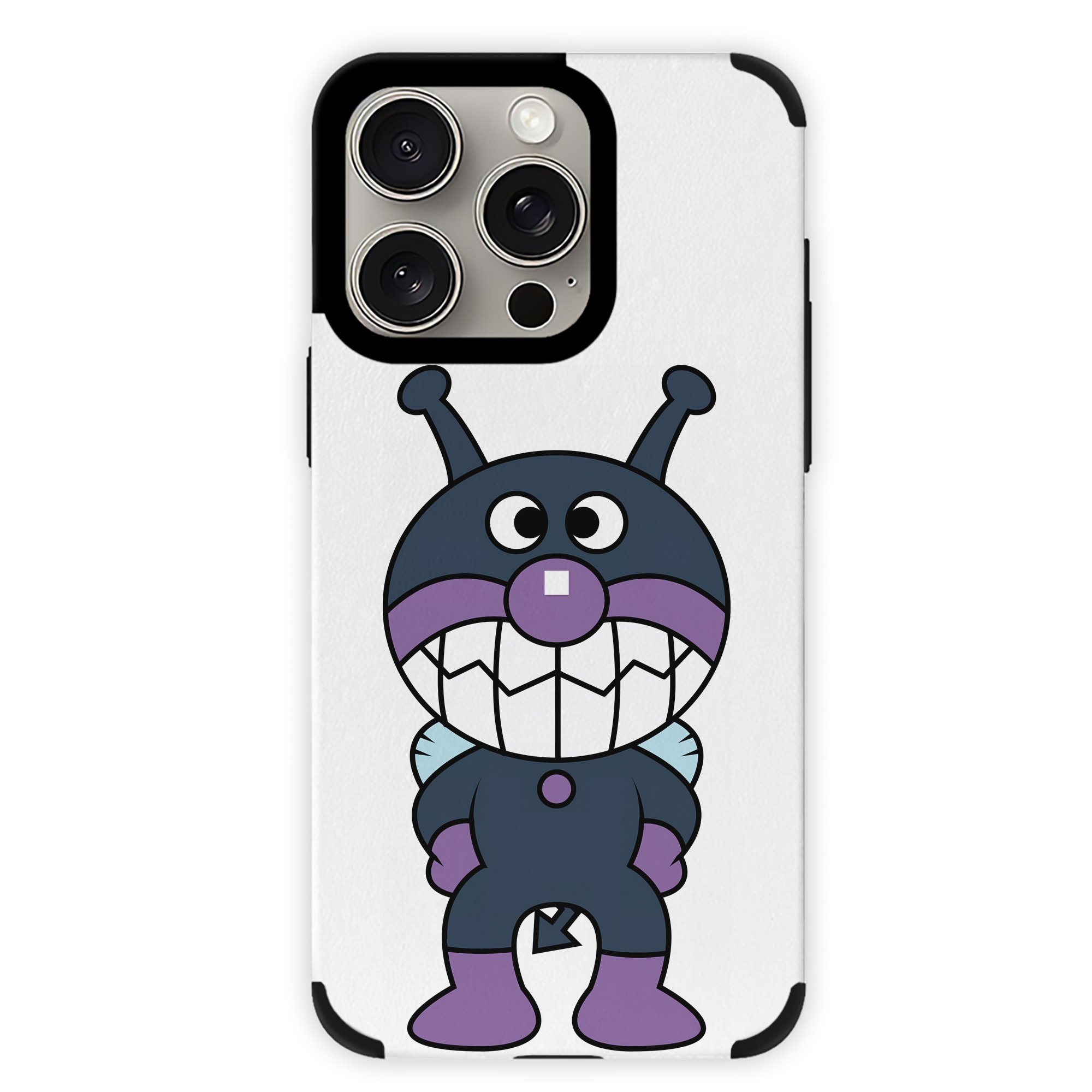 （画像用） アンパンマン Anpanman 【iPhone15ProMax対応】 PUレザー スマホケース 耐衝撃＆黄変防止