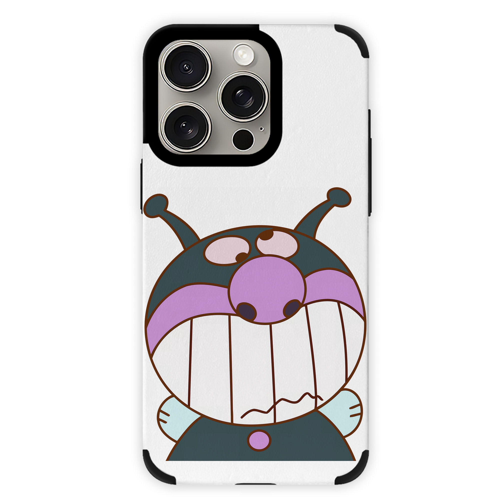 （画像用） アンパンマン Anpanman 【iPhone15ProMax対応】 PUレザー スマホケース 耐衝撃＆黄変防止