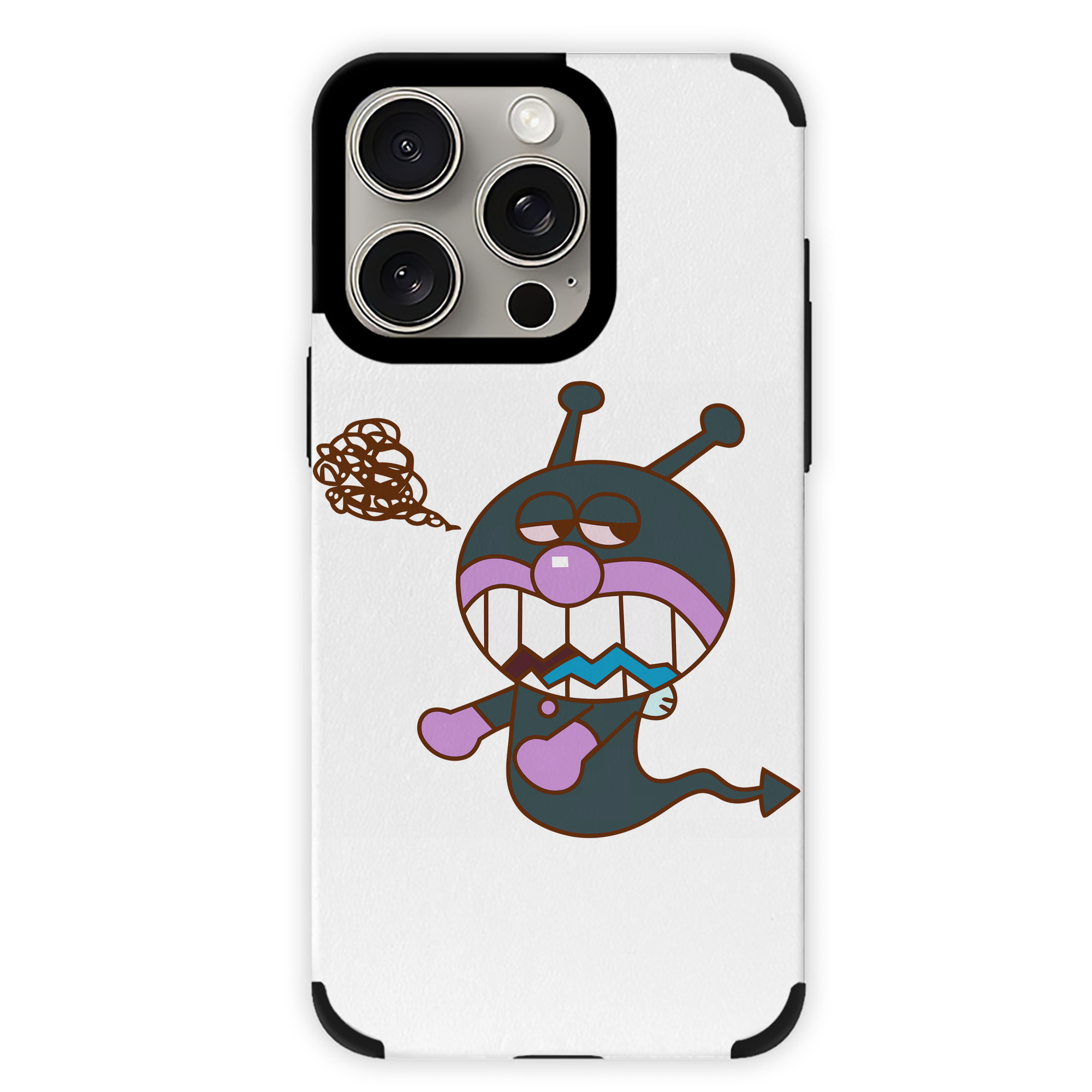（画像用） アンパンマン Anpanman 【iPhone15ProMax対応】 PUレザー スマホケース 耐衝撃＆黄変防止