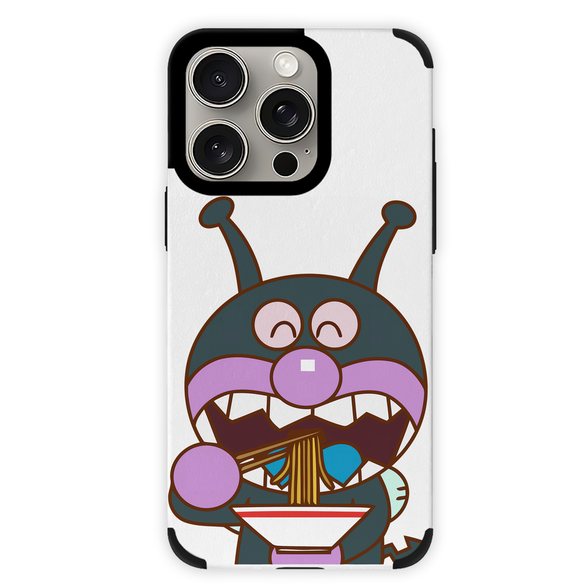 （画像用） アンパンマン Anpanman 【iPhone15ProMax対応】 PUレザー スマホケース 耐衝撃＆黄変防止