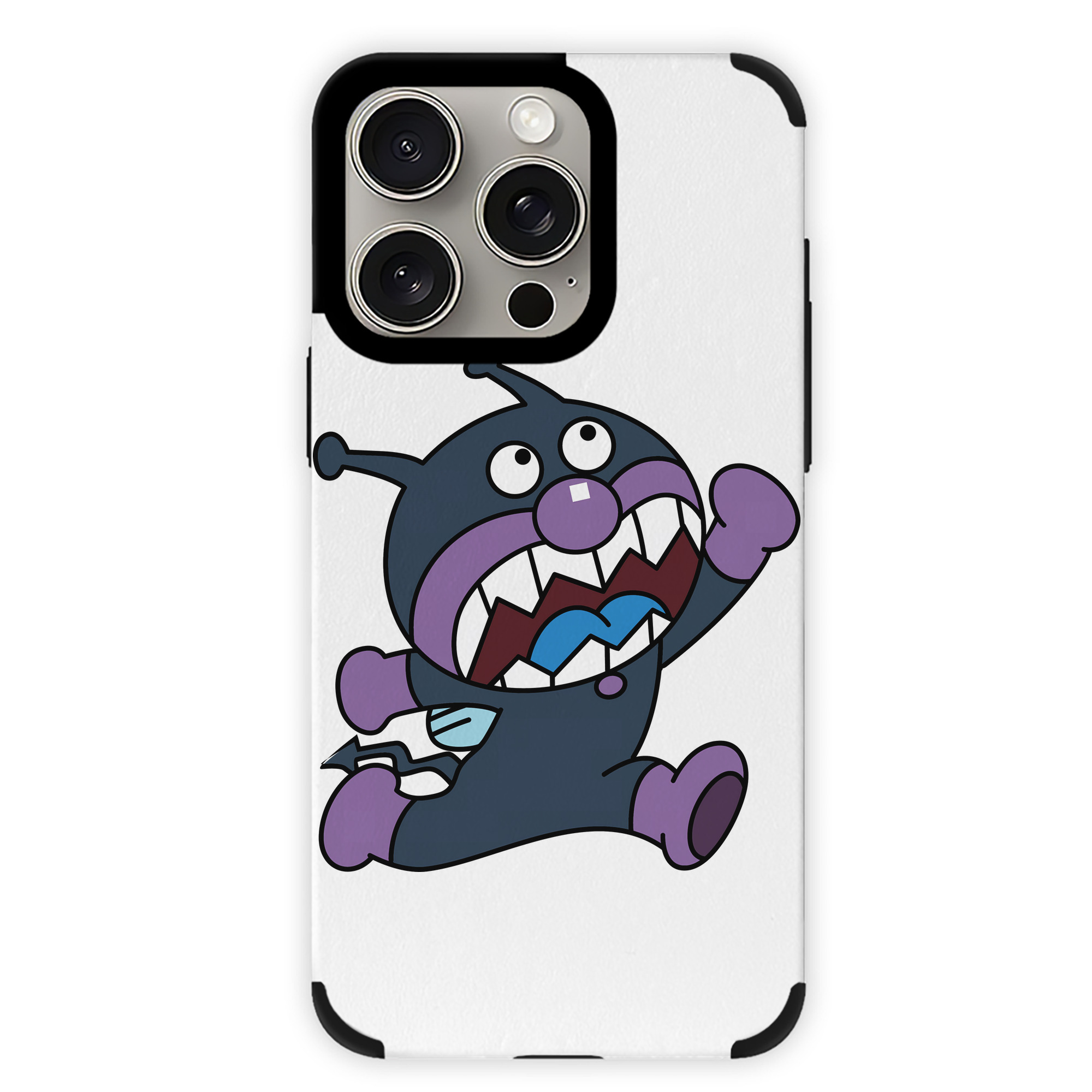 （画像用） アンパンマン Anpanman 【iPhone15ProMax対応】 PUレザー スマホケース 耐衝撃＆黄変防止