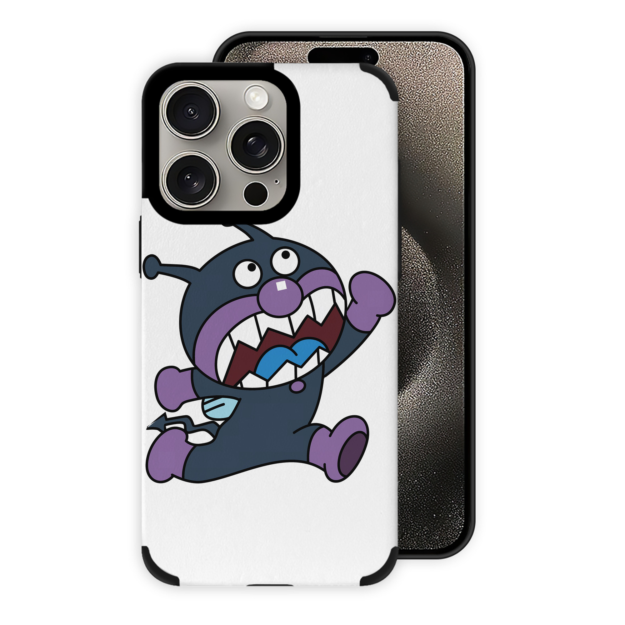 （画像用） アンパンマン Anpanman 【iPhone15ProMax対応】 PUレザー スマホケース 耐衝撃＆黄変防止