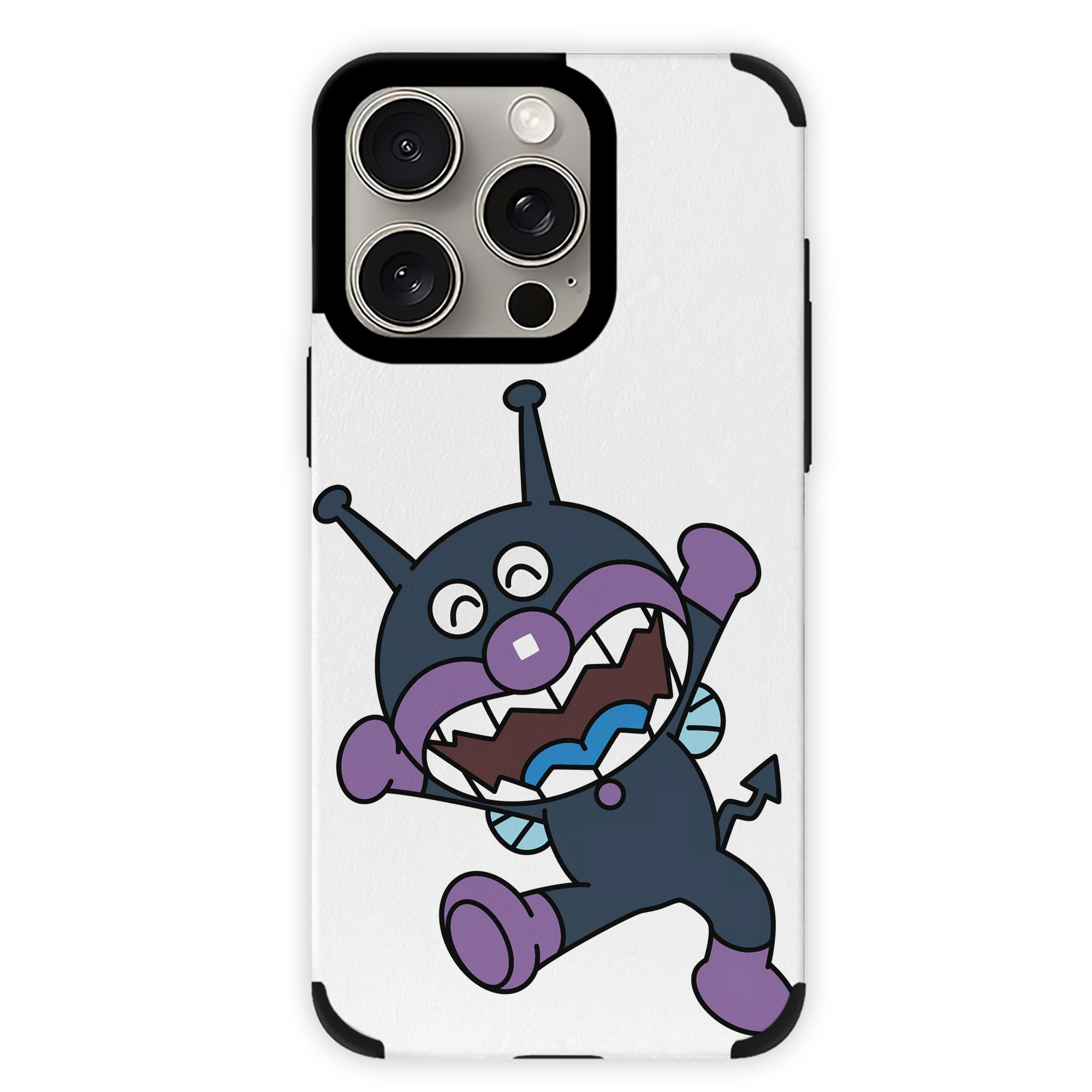 （画像用） アンパンマン Anpanman 【iPhone15ProMax対応】 PUレザー スマホケース 耐衝撃＆黄変防止