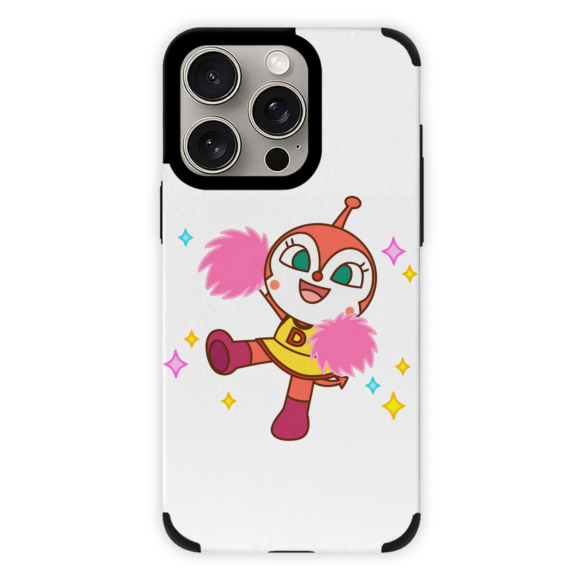 （画像用） アンパンマン Anpanman 【iPhone15ProMax対応】 PUレザー スマホケース 耐衝撃＆黄変防止