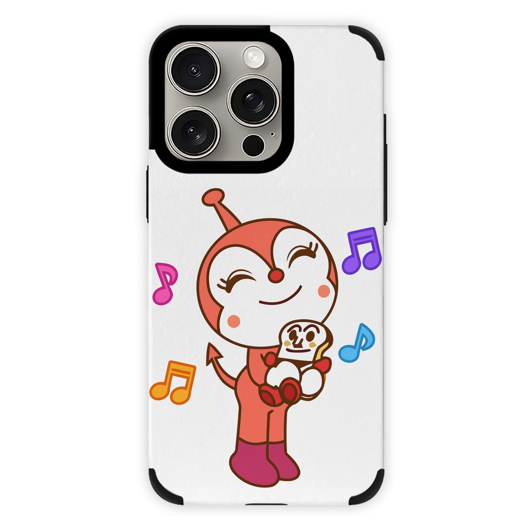 （画像用） アンパンマン Anpanman 【iPhone15ProMax対応】 PUレザー スマホケース 耐衝撃＆黄変防止