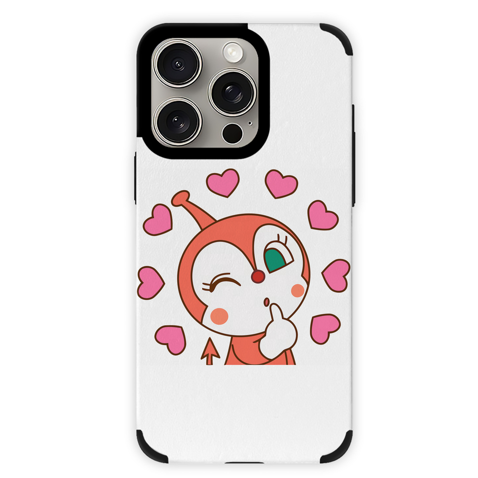 （画像用） アンパンマン Anpanman 【iPhone15ProMax対応】 PUレザー スマホケース 耐衝撃＆黄変防止