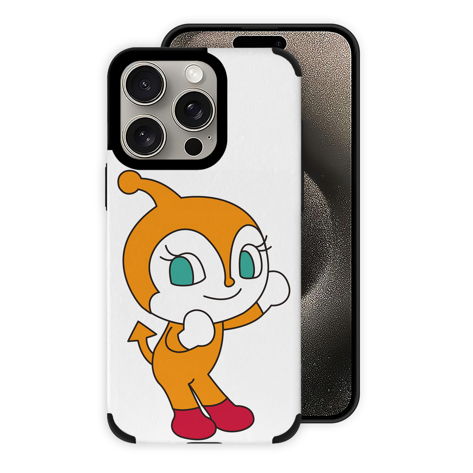 （画像用） アンパンマン Anpanman 【iPhone15ProMax対応】 PUレザー スマホケース 耐衝撃＆黄変防止