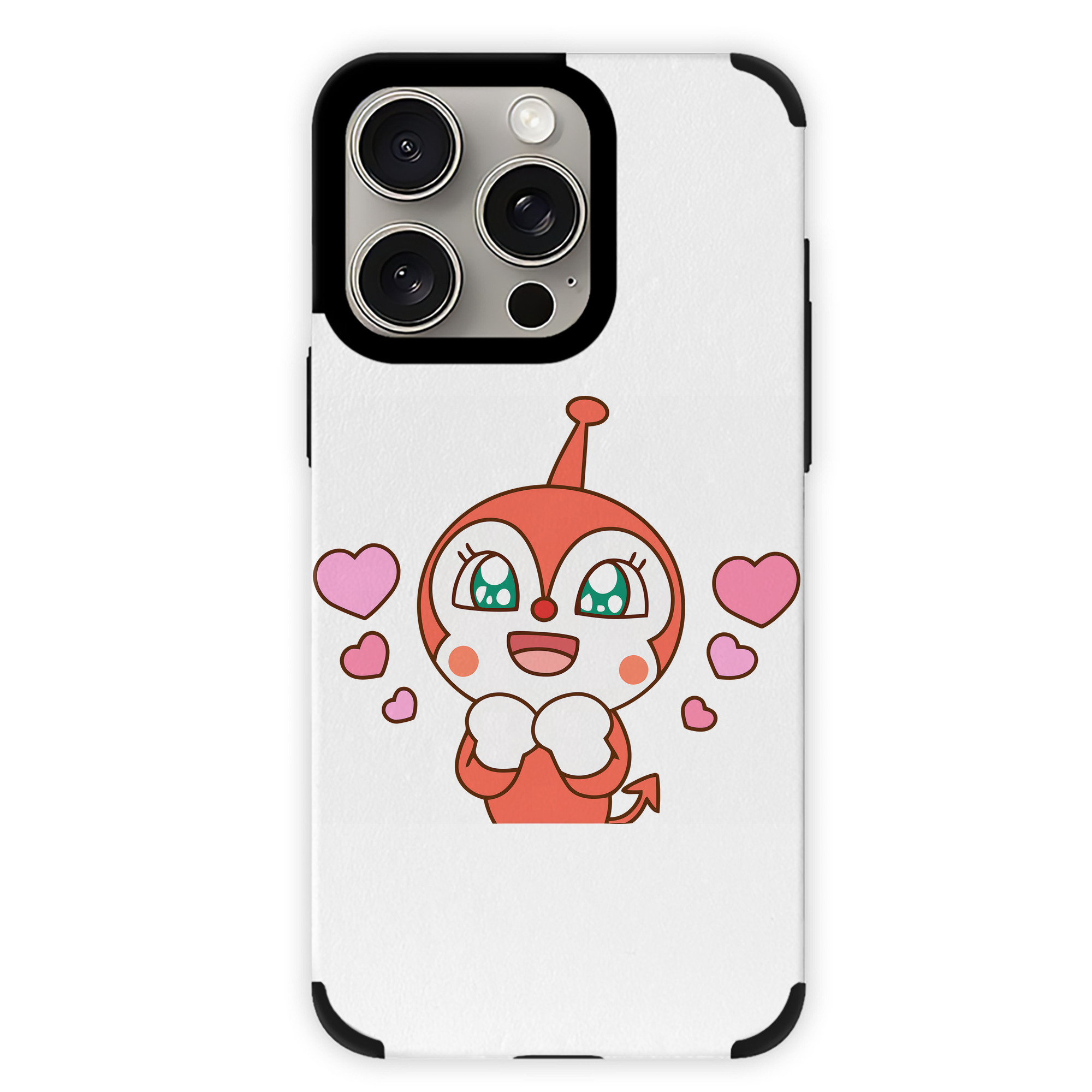 （画像用） アンパンマン Anpanman 【iPhone15ProMax対応】 PUレザー スマホケース 耐衝撃＆黄変防止