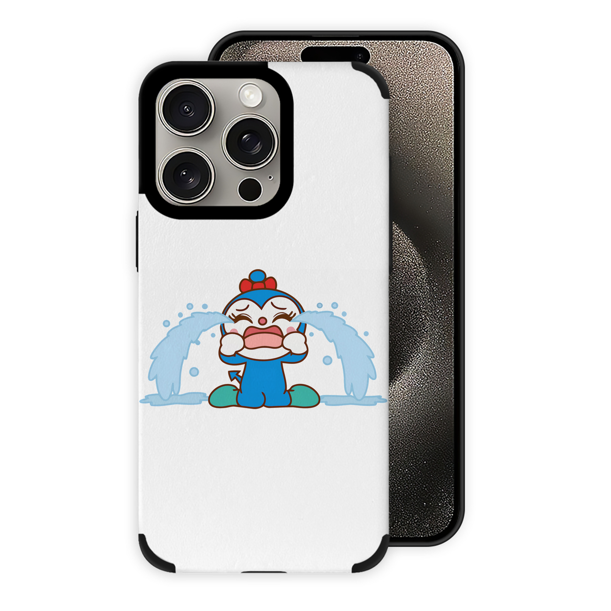 （画像用） アンパンマン Anpanman 【iPhone15ProMax対応】 PUレザー スマホケース 耐衝撃＆黄変防止