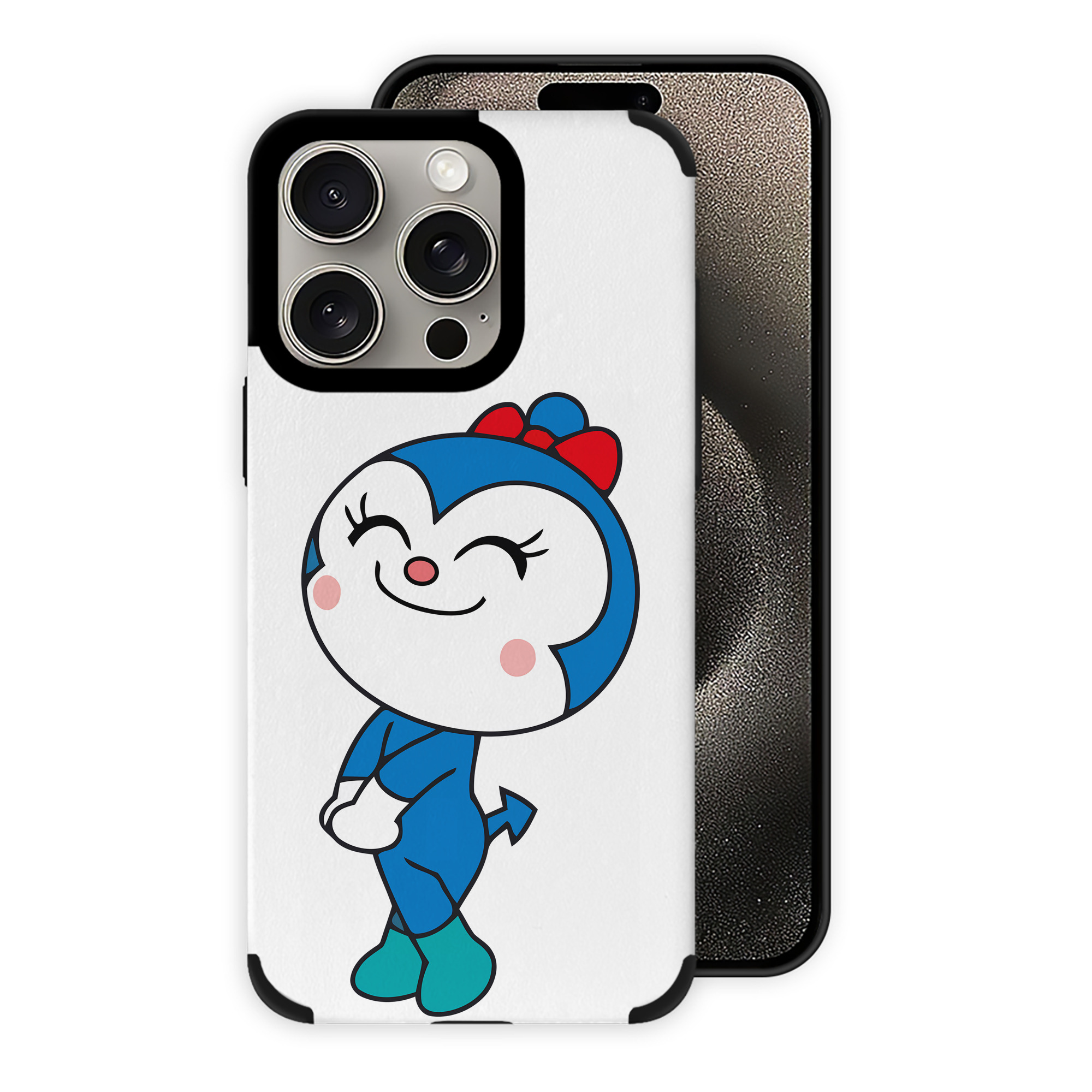 （画像用） アンパンマン Anpanman 【iPhone15ProMax対応】 PUレザー スマホケース 耐衝撃＆黄変防止