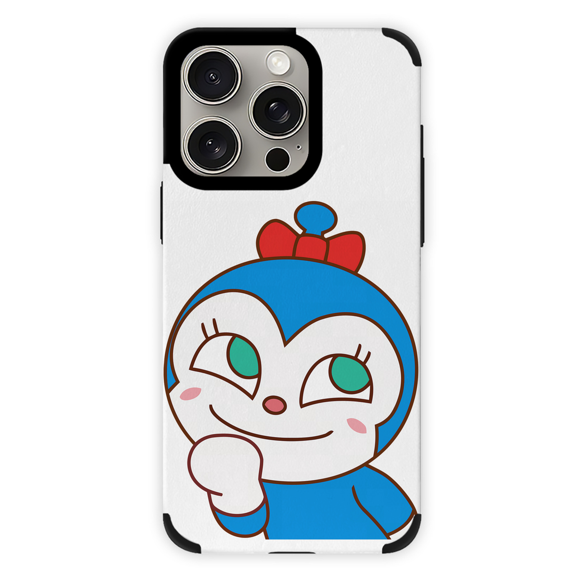 （画像用） アンパンマン Anpanman 【iPhone15ProMax対応】 PUレザー スマホケース 耐衝撃＆黄変防止