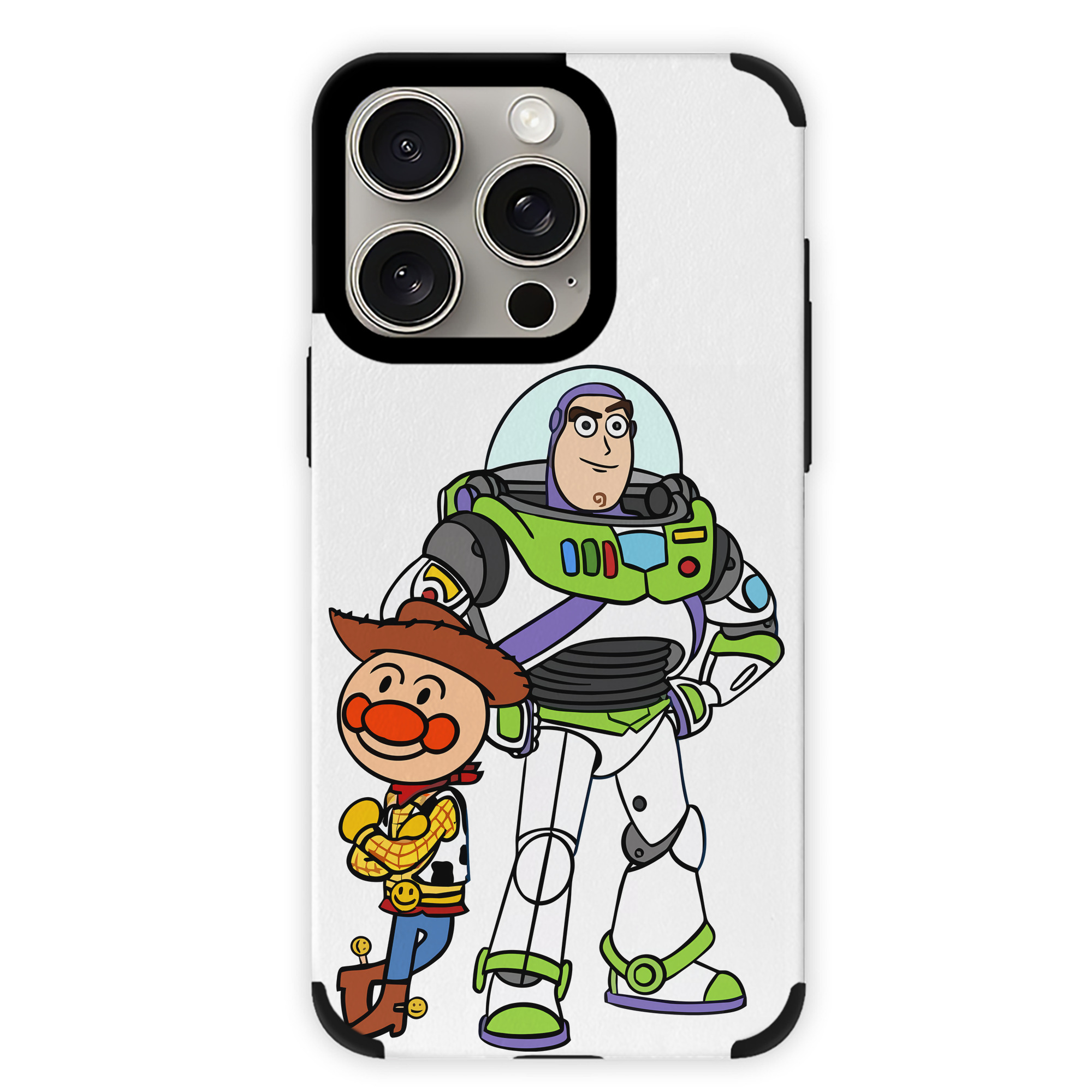 （画像用） アンパンマン Anpanman 【iPhone15ProMax対応】 PUレザー スマホケース 耐衝撃＆黄変防止