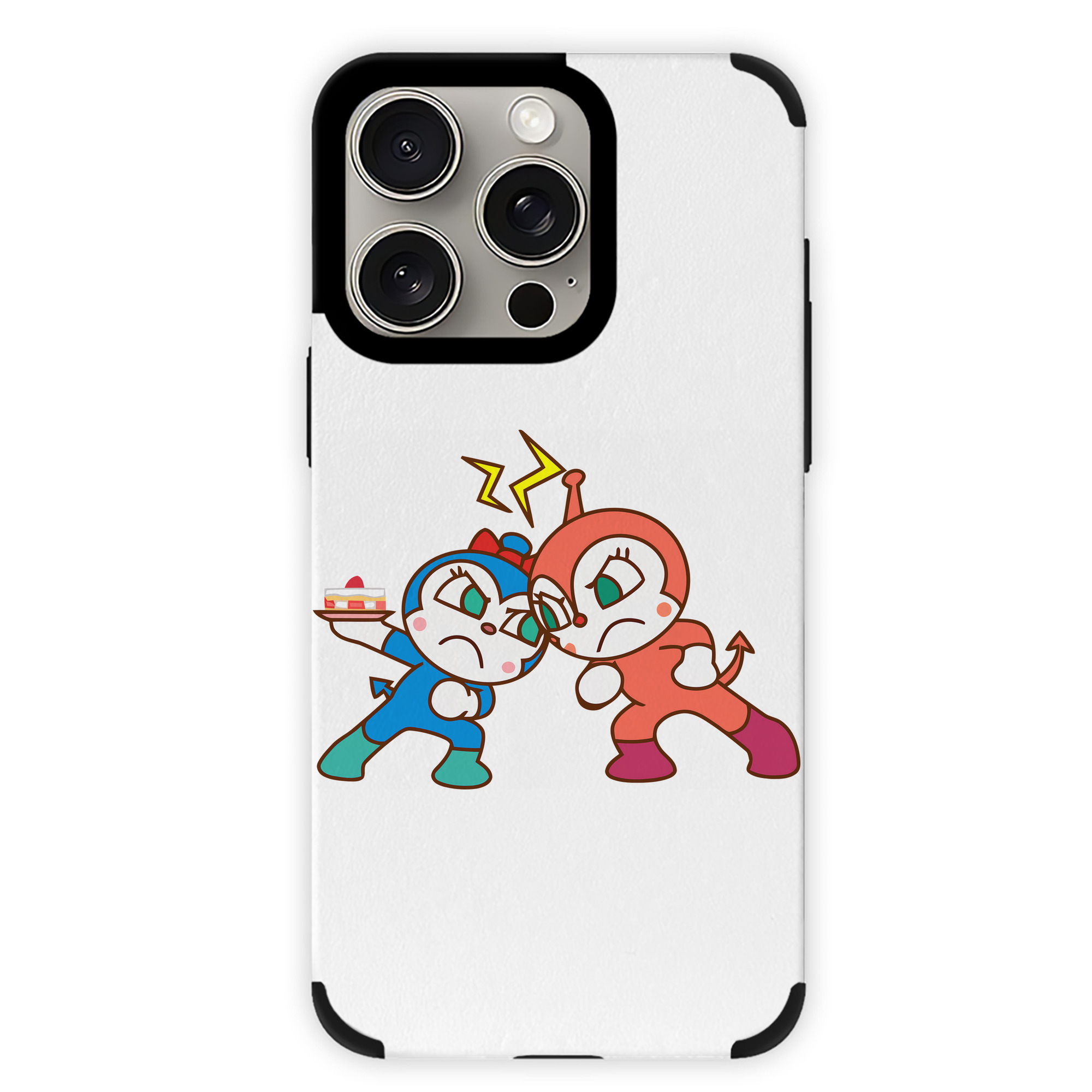 （画像用） アンパンマン Anpanman 【iPhone15ProMax対応】 PUレザー スマホケース 耐衝撃＆黄変防止