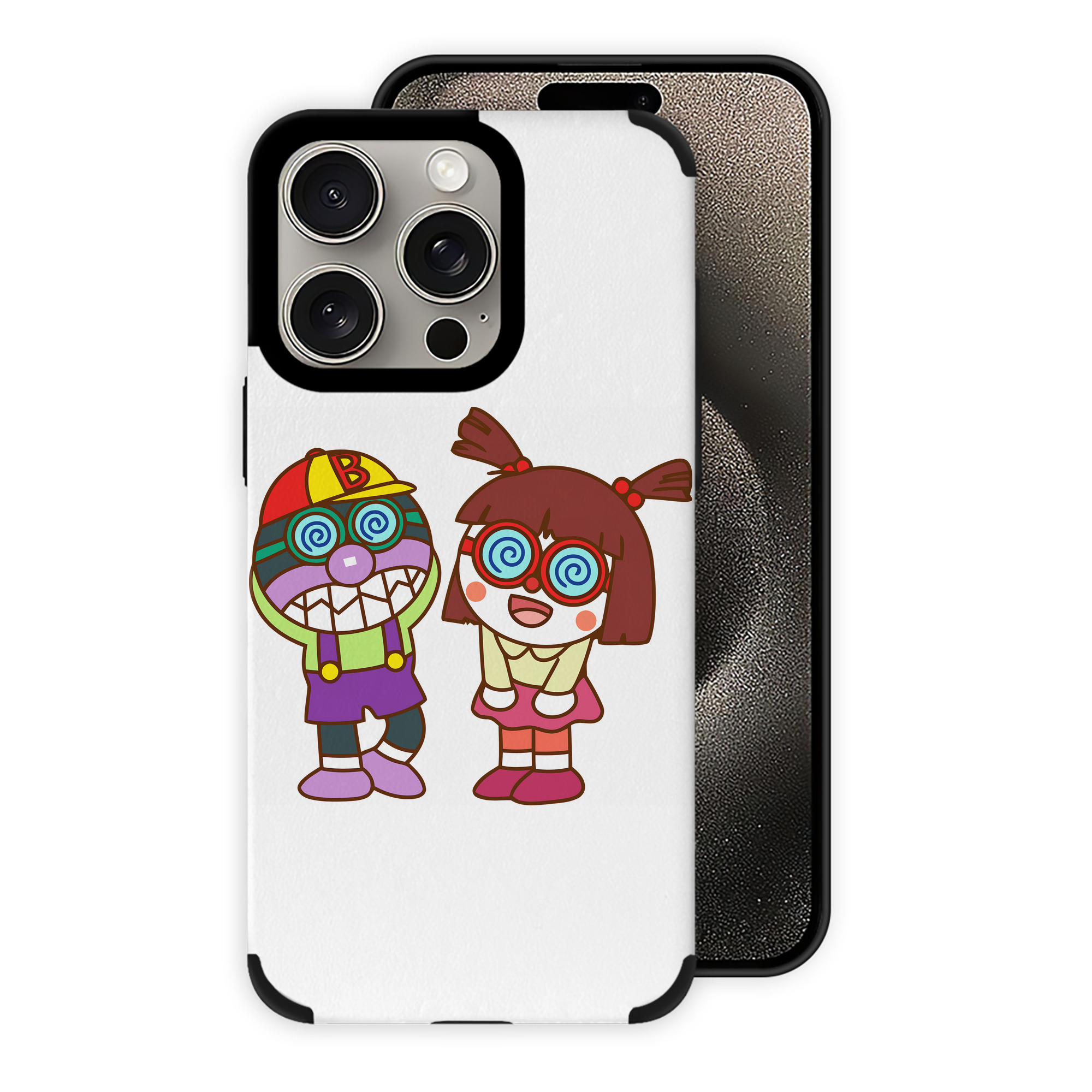 （画像用） アンパンマン Anpanman 【iPhone15ProMax対応】 PUレザー スマホケース 耐衝撃＆黄変防止