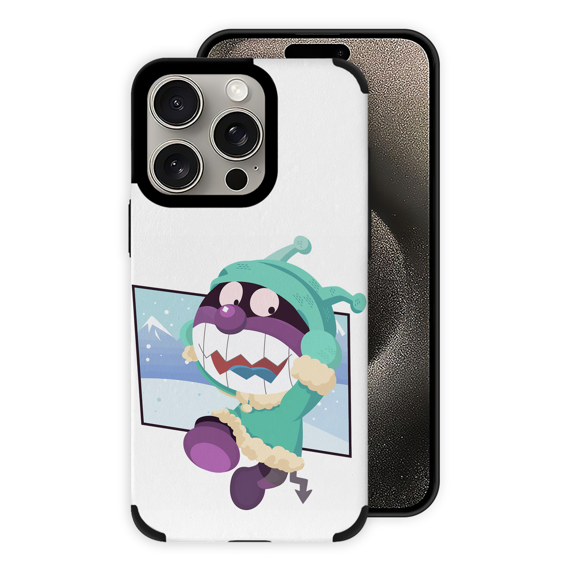 （画像用） アンパンマン Anpanman 【iPhone15ProMax対応】 PUレザー スマホケース 耐衝撃＆黄変防止