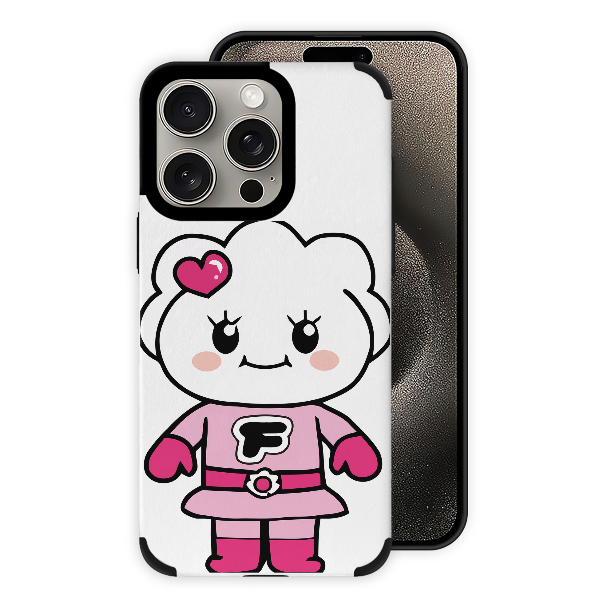 （画像用） アンパンマン Anpanman 【iPhone15ProMax対応】 PUレザー スマホケース 耐衝撃＆黄変防止