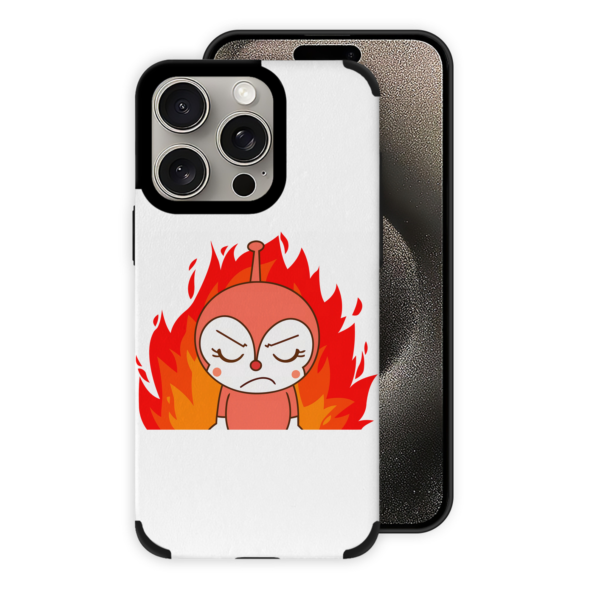 （画像用） アンパンマン Anpanman 【iPhone15ProMax対応】 PUレザー スマホケース 耐衝撃＆黄変防止