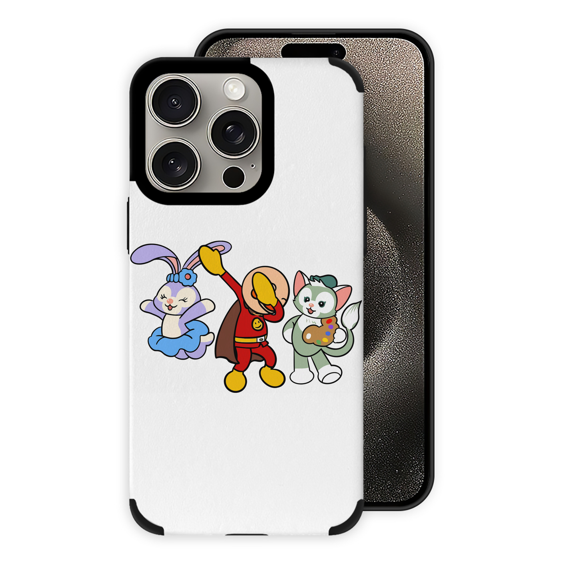（画像用） アンパンマン Anpanman 【iPhone15ProMax対応】 PUレザー スマホケース 耐衝撃＆黄変防止