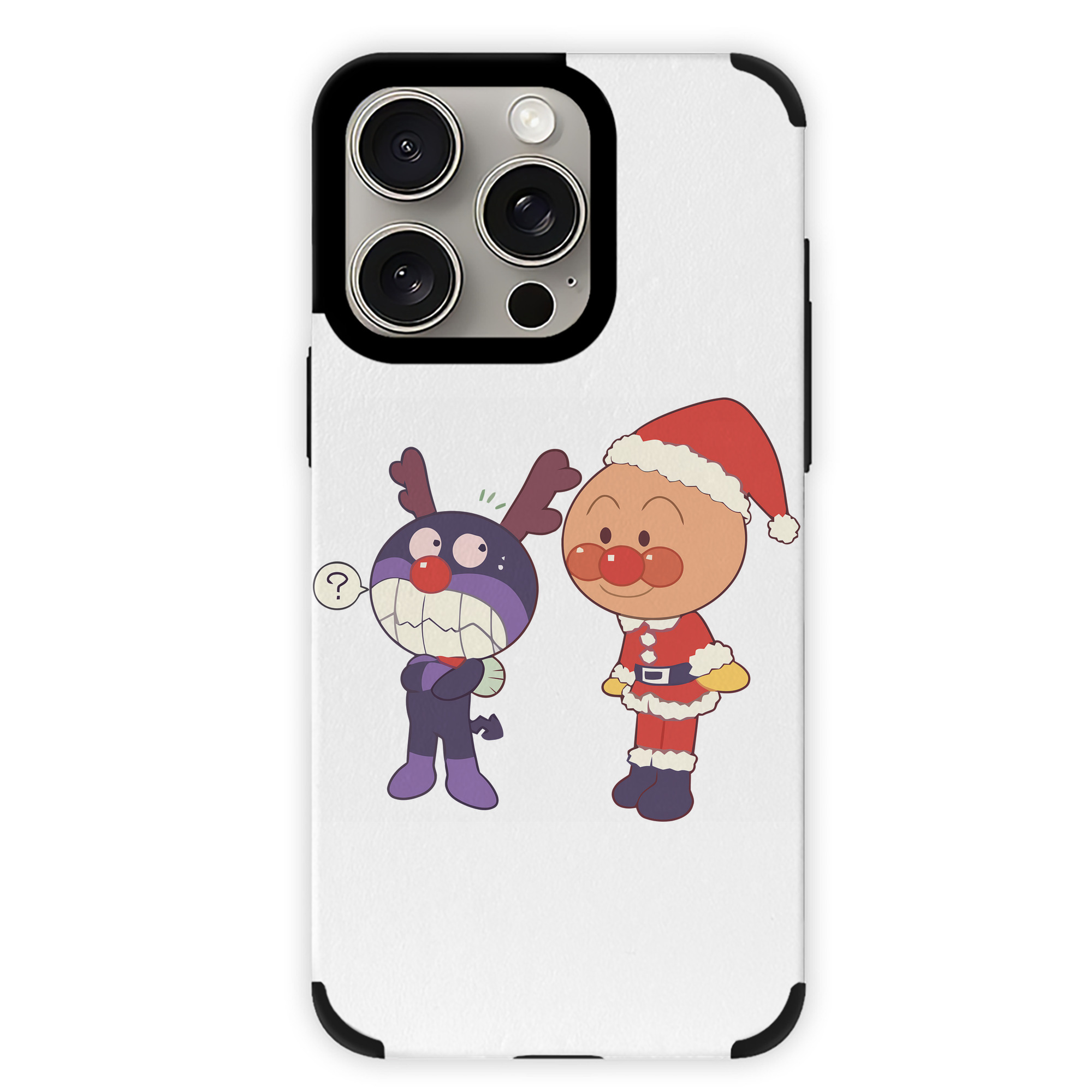 （画像用） アンパンマン Anpanman 【iPhone15ProMax対応】 PUレザー スマホケース 耐衝撃＆黄変防止