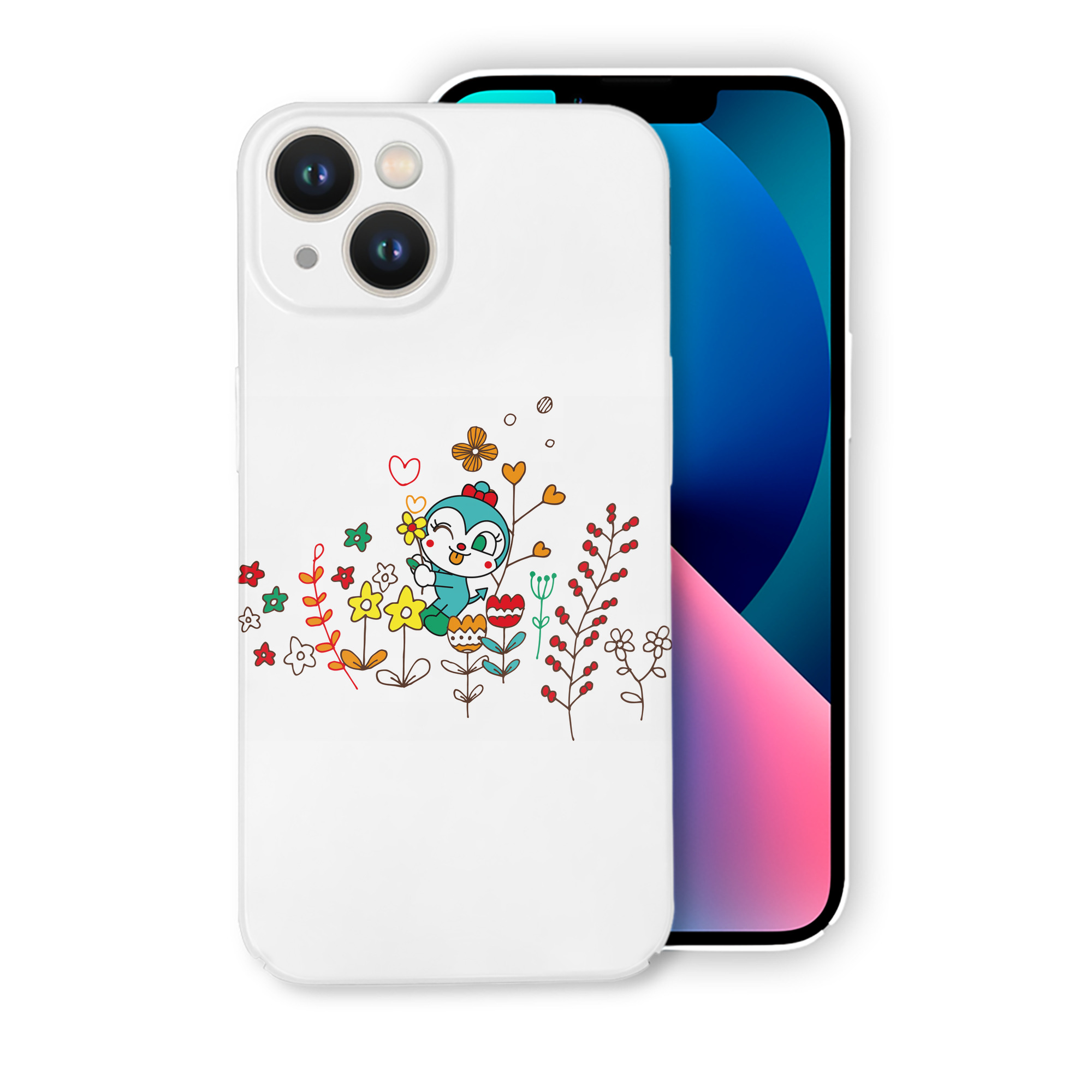 （画像用） アンパンマン Anpanman 【iPhone 14シリーズ対応】ハードケース