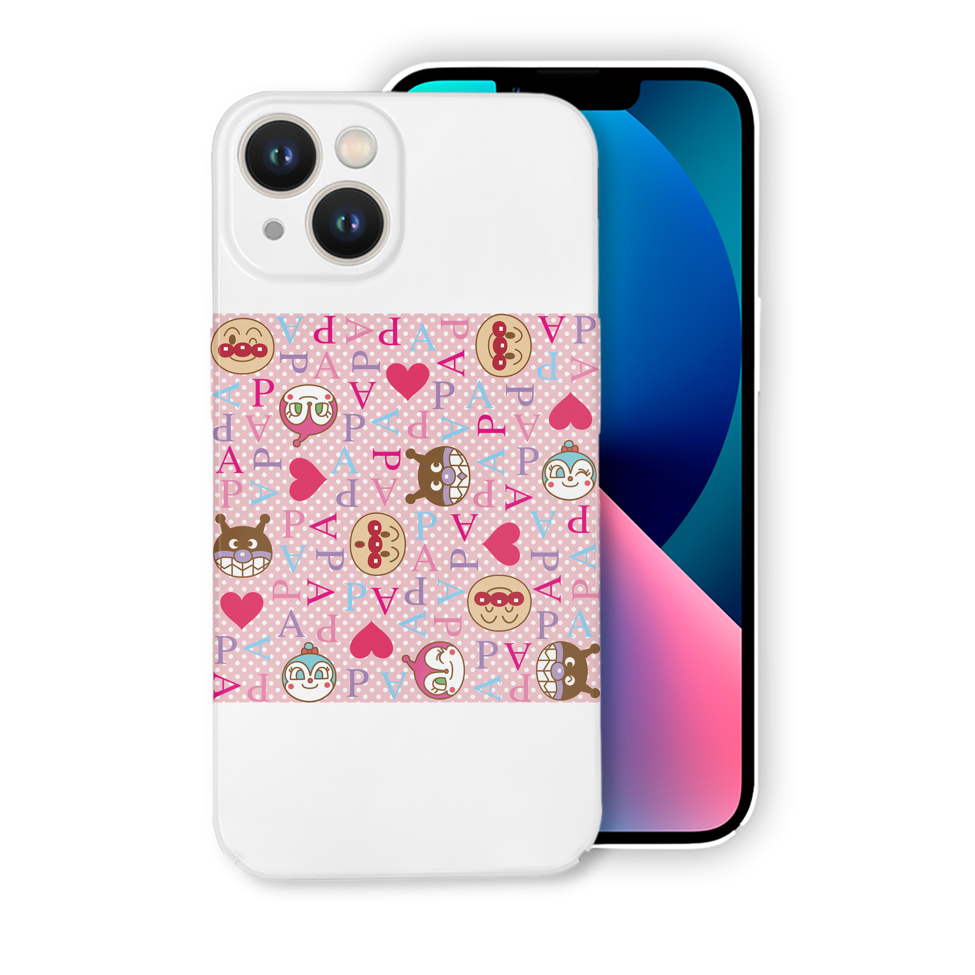 （画像用） アンパンマン Anpanman 【iPhone 14シリーズ対応】ハードケース