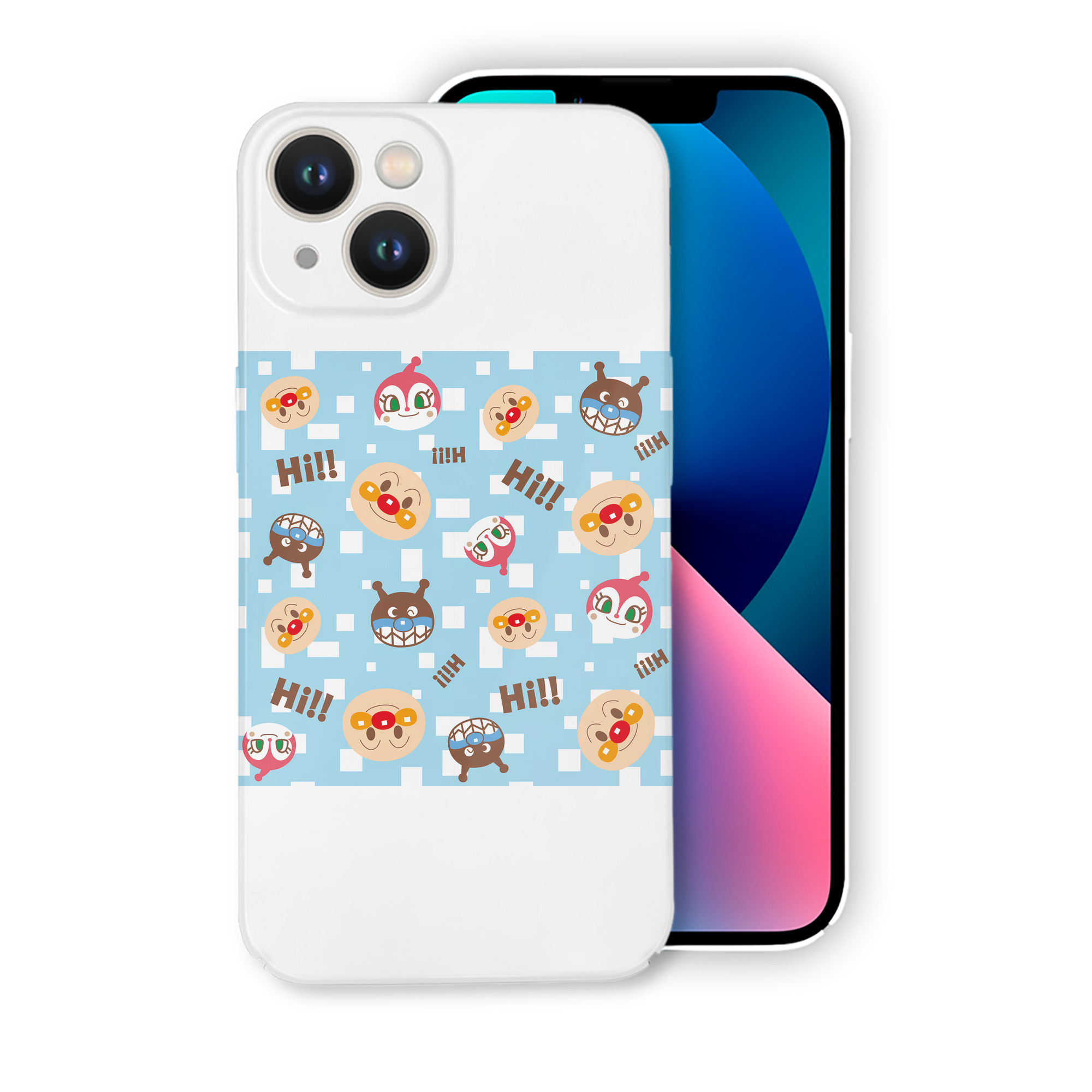 （画像用） アンパンマン Anpanman 【iPhone 14シリーズ対応】ハードケース