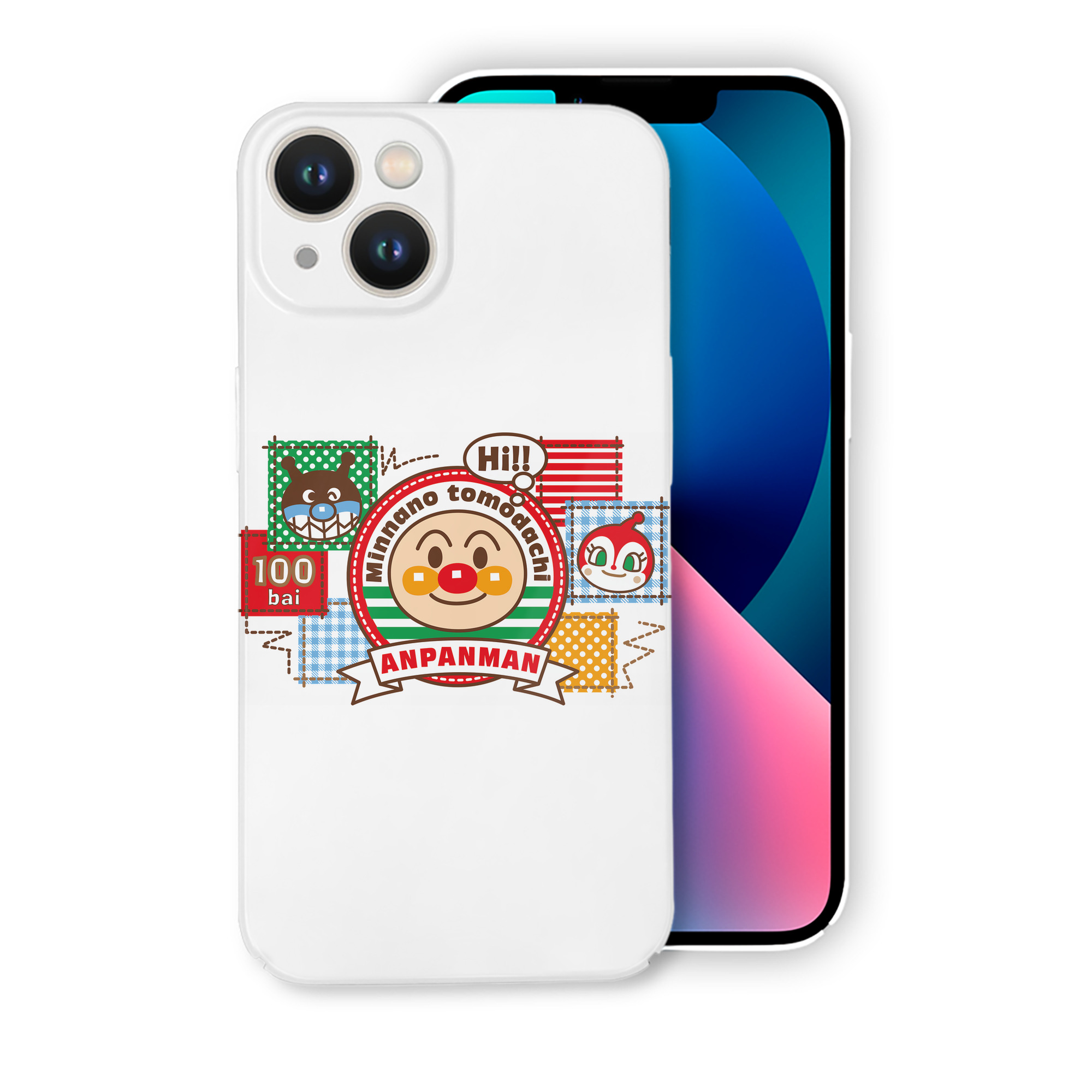 （画像用） アンパンマン Anpanman 【iPhone 14シリーズ対応】ハードケース