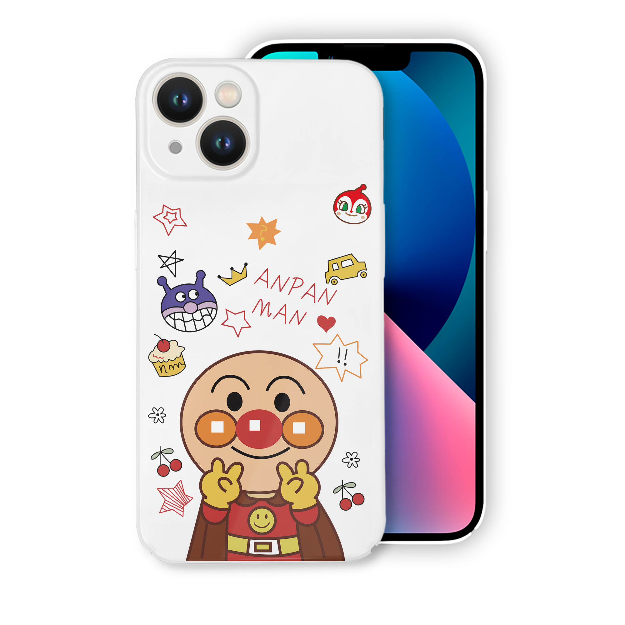 （画像用） アンパンマン Anpanman 【iPhone 14シリーズ対応】ハードケース